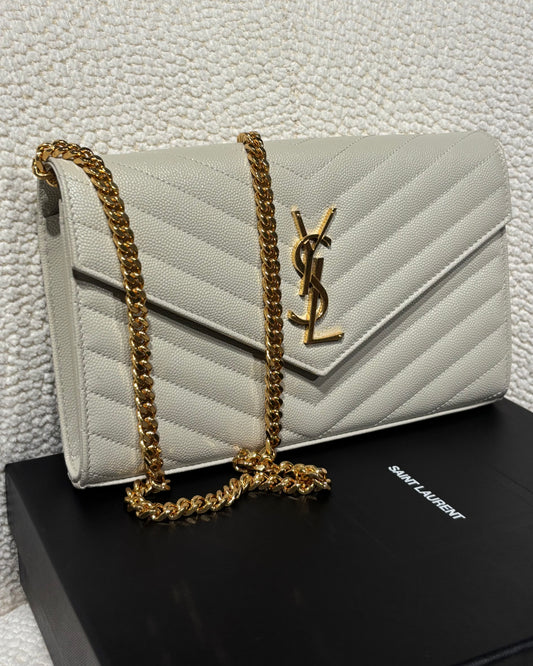 Saint Laurent Bag - Envelope Chain Wallet