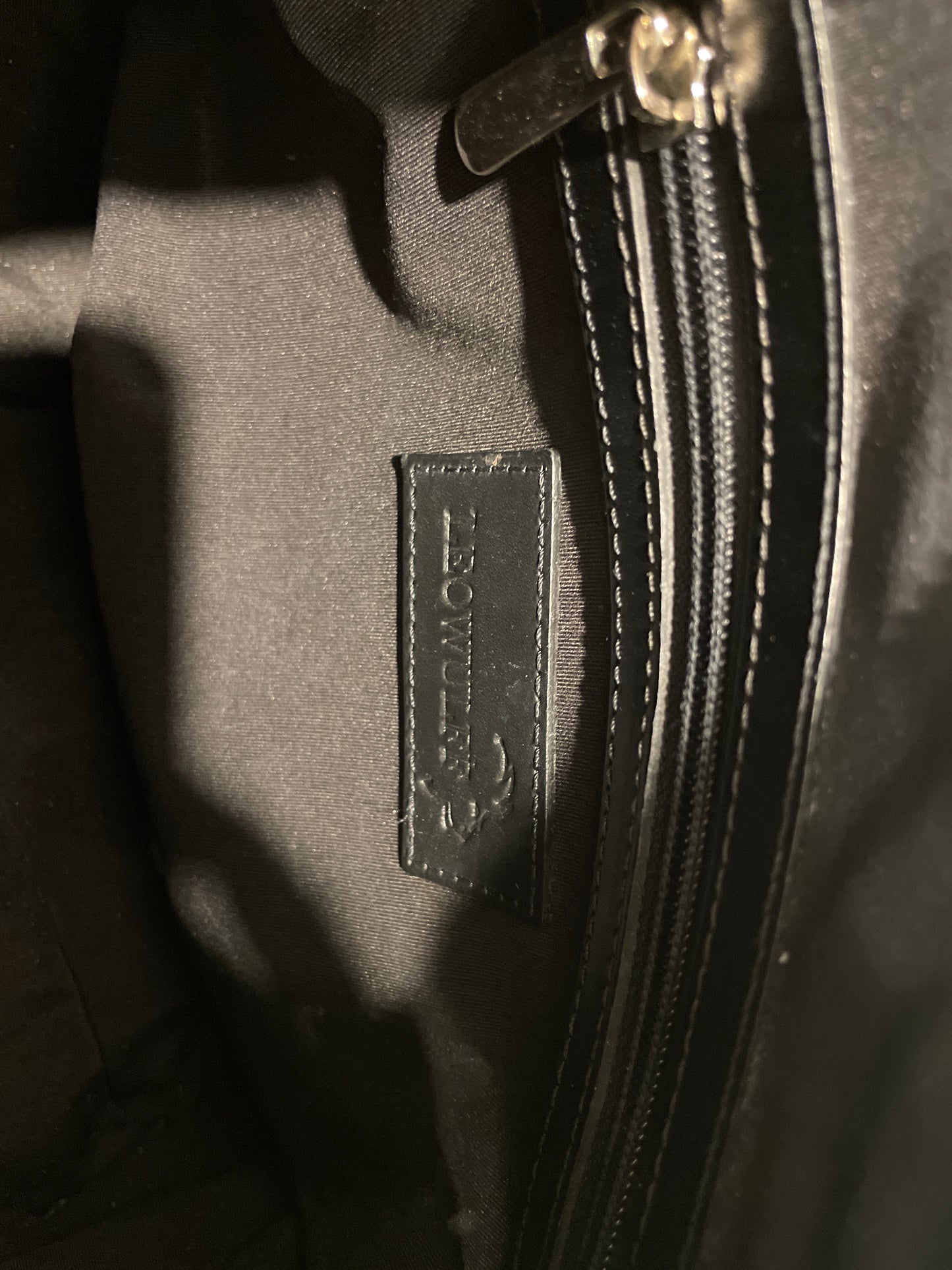 Leowulff - Boa Black Silver bag