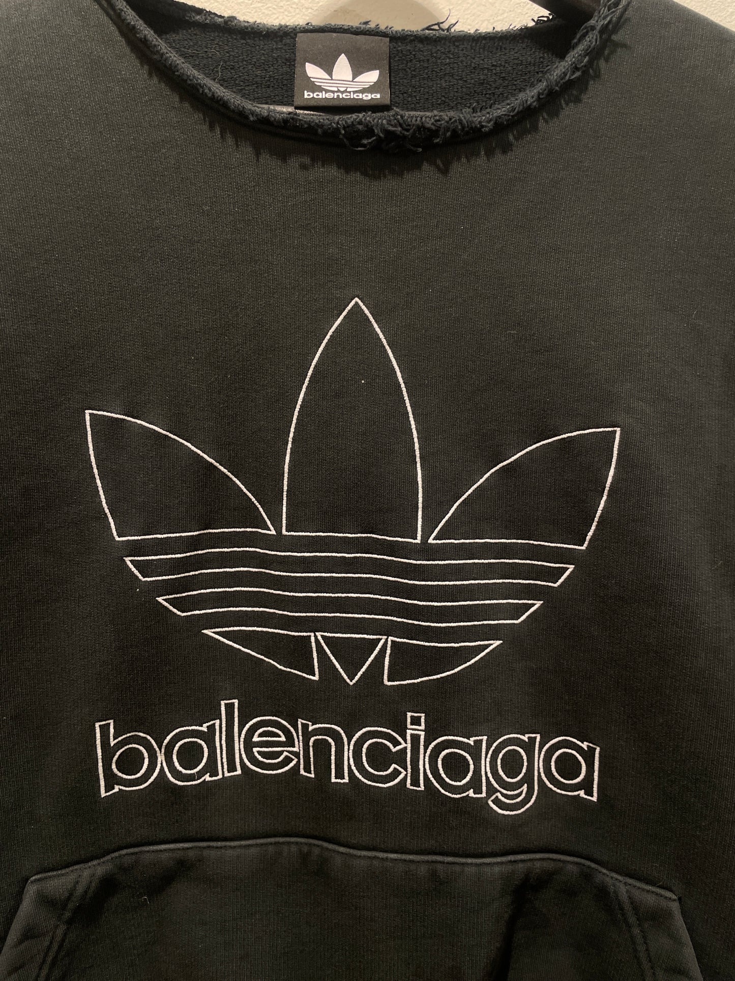 Balenciaga - Logo Sweatshirt - Balenciaga x Adidas - Medinas Wardrobe - Size S-L