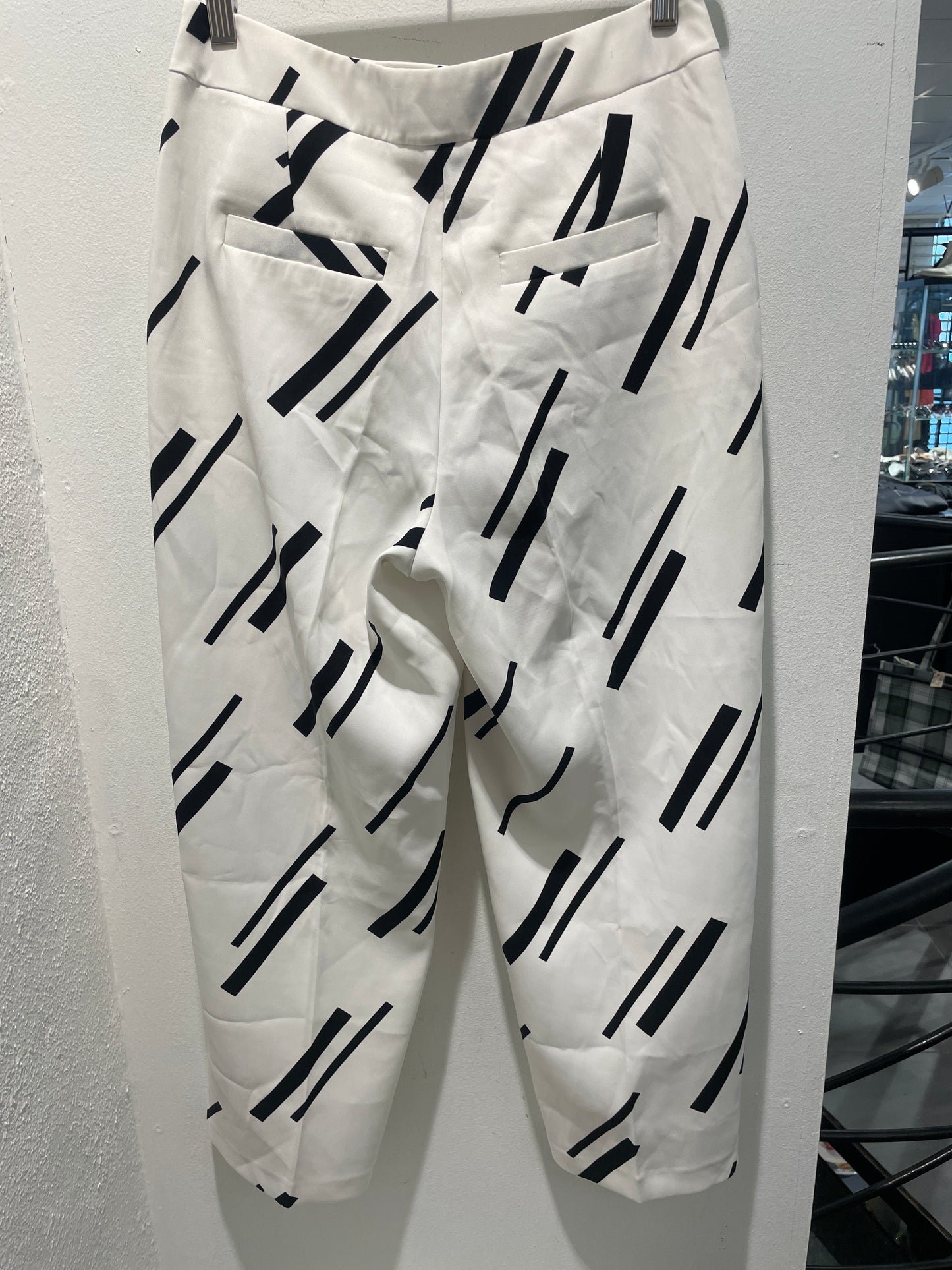 Seventy Venezia Graphic High-Waisted Trousers – Size IT42