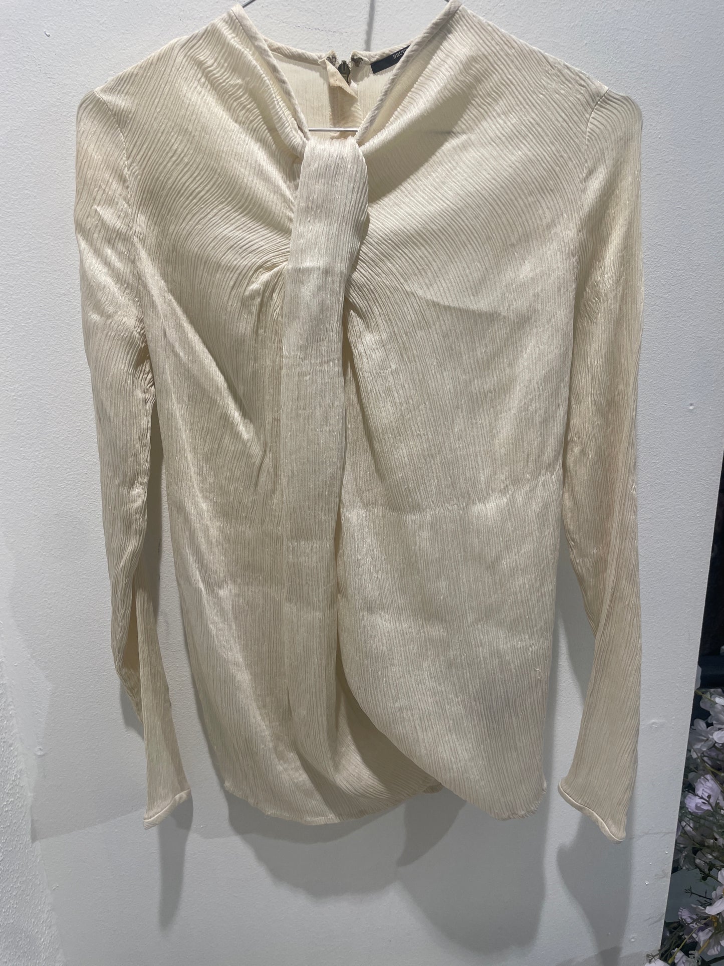 Bruuns Bazaar - crepped top - Ecru - EU34