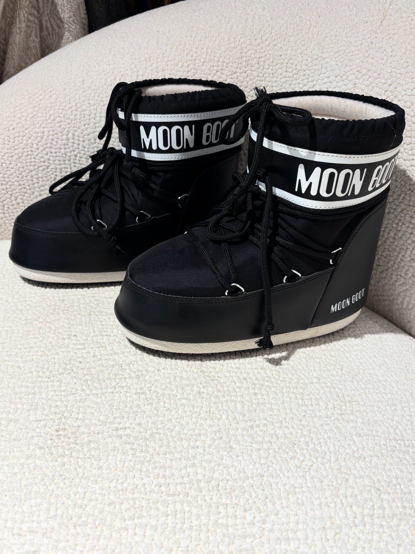 Moon Boots - Black & White - 39/41