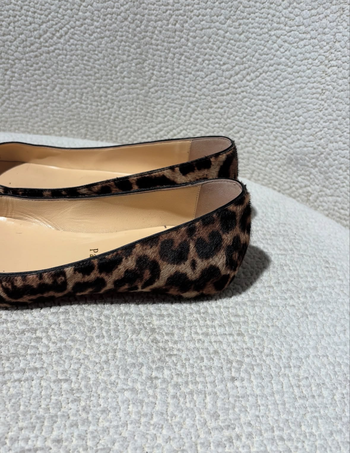 Christian Louboutin Ballerinas - Leopard Print Ponyhair - EU 38