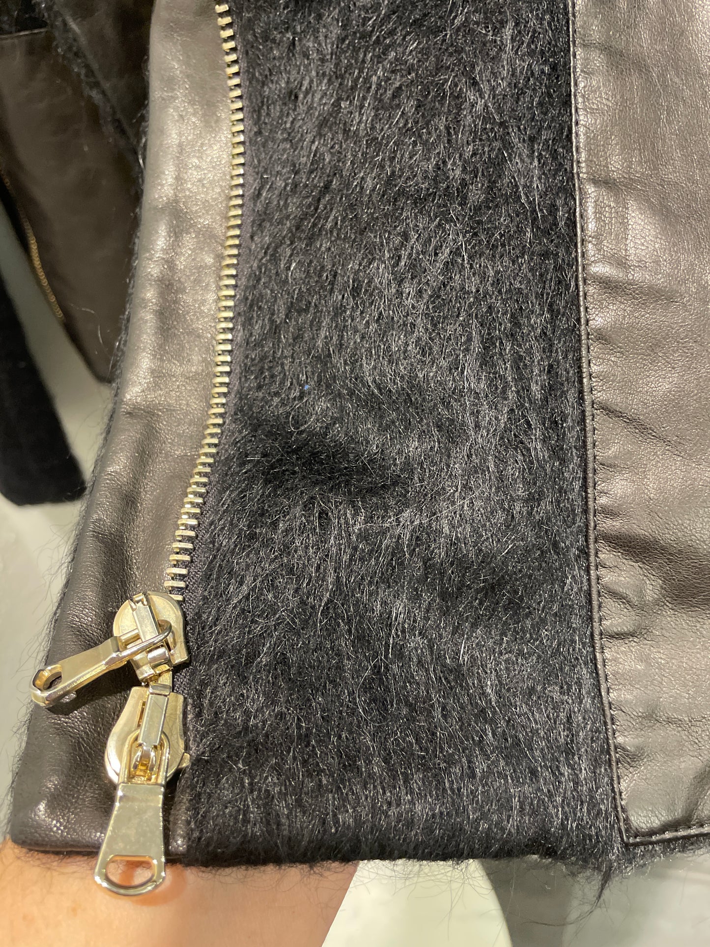 Mauro Grifoni — Premium Alpaca-Mohair Jacket with Lambskin Leather - Size IT 44 / EU40