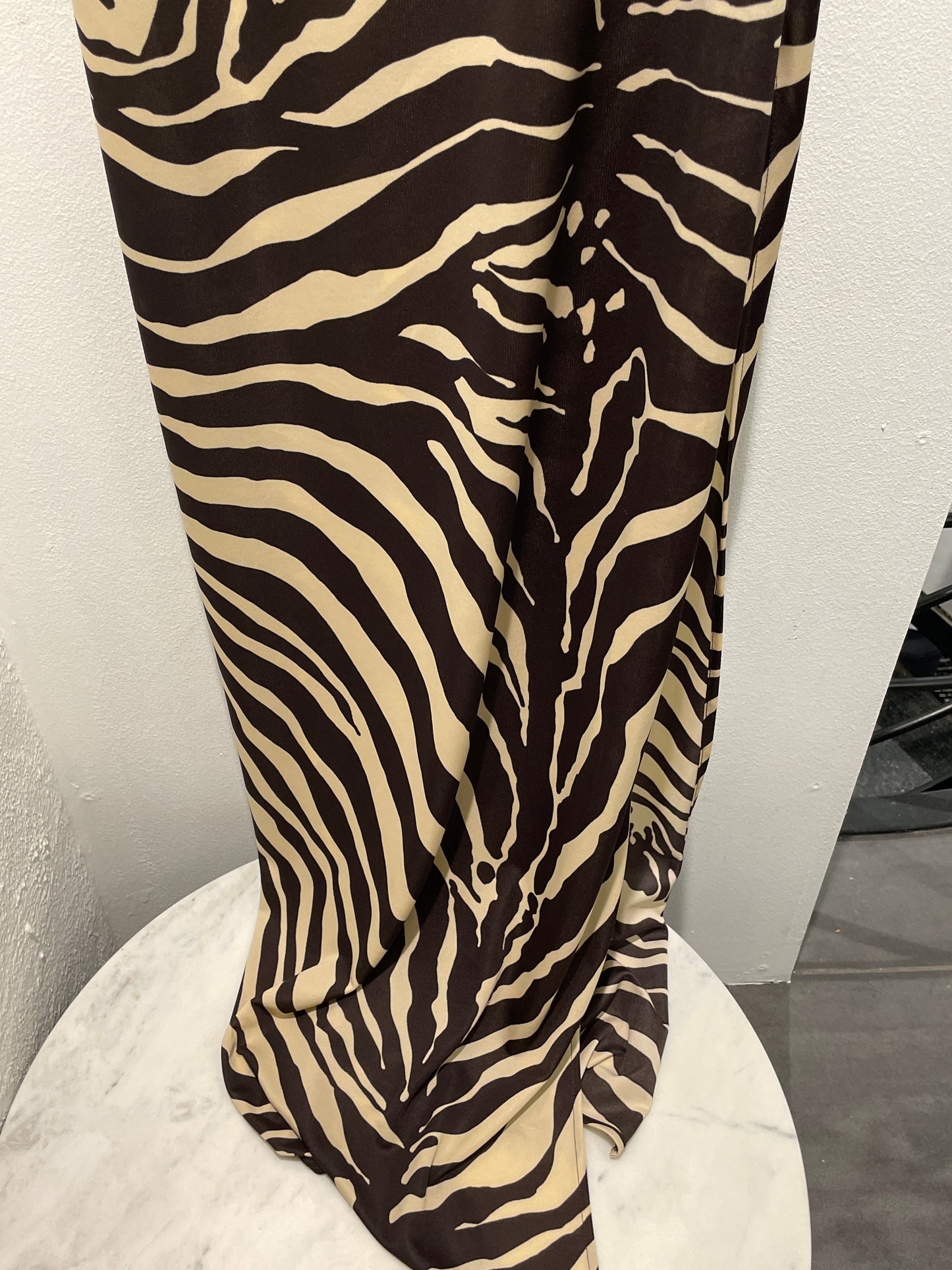 Dolce & Gabbana Zebra Print Maxi Dress – IT 46 - XL
