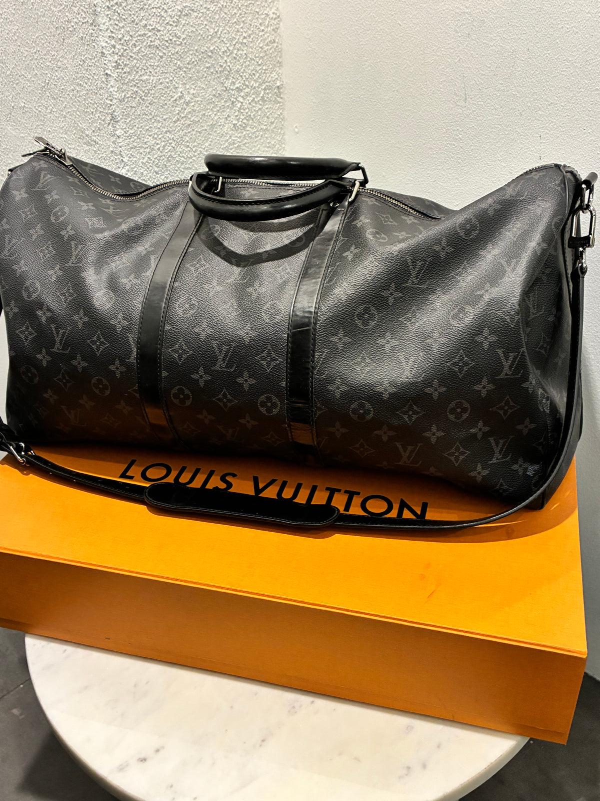 Louis Vuitton Keepall - 55 cm - Monogram Eclipse
