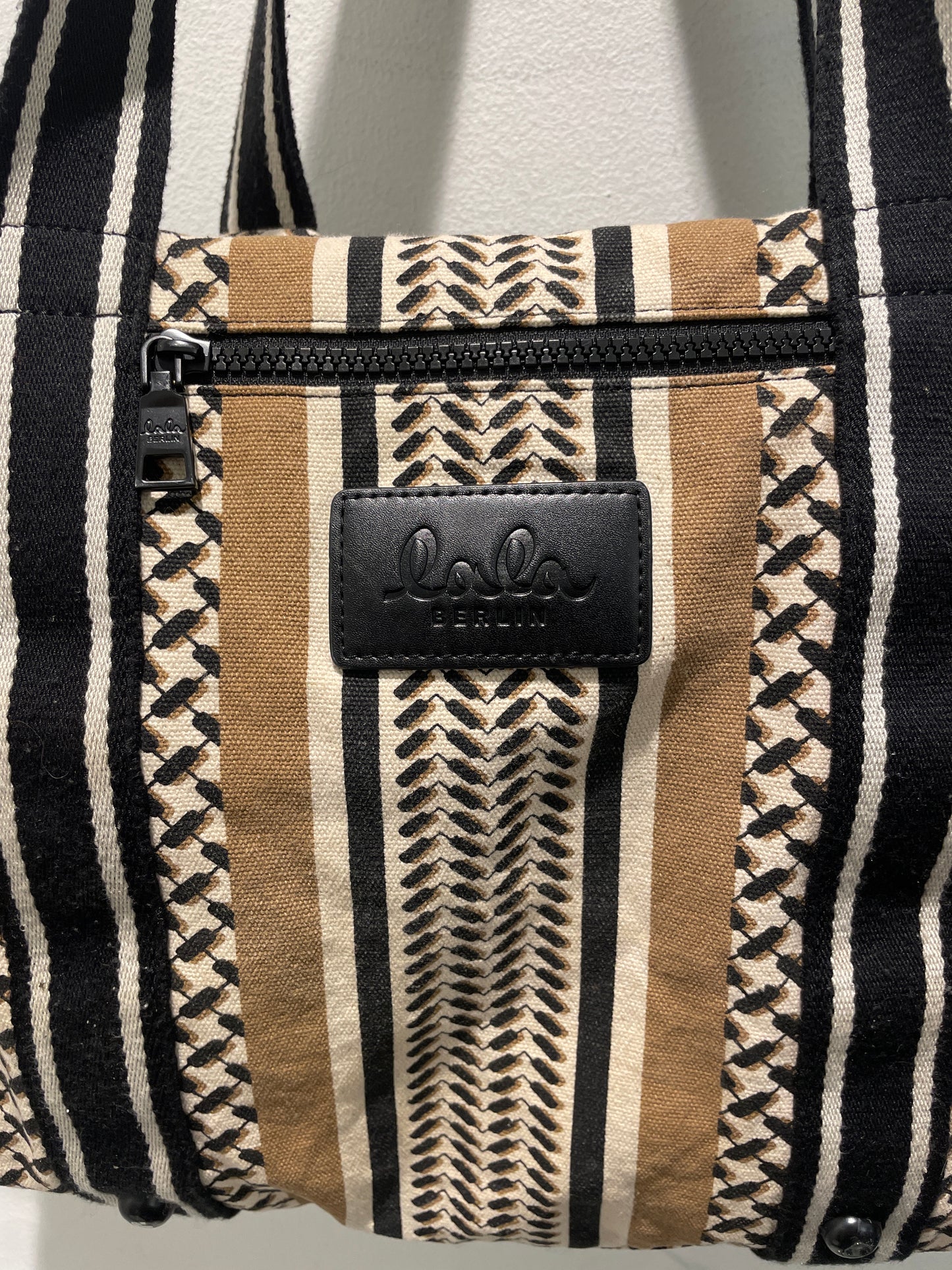Lala Berlin Big Bag Muriel – Heritage Stripe