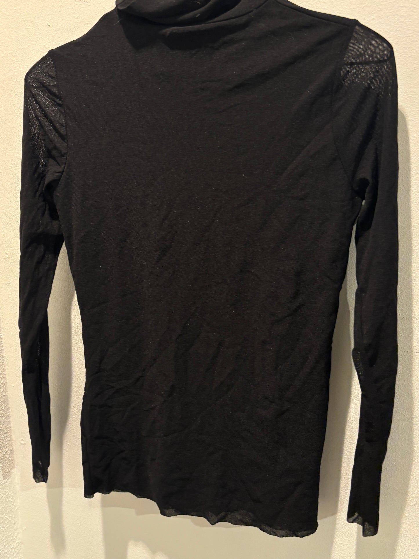 Ganni - turtleneck - black - S - Medinas Wardrobe