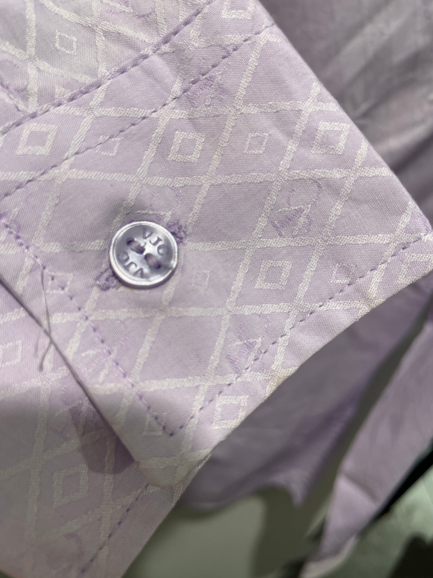 Unisex Versace shirt - soft purple - L