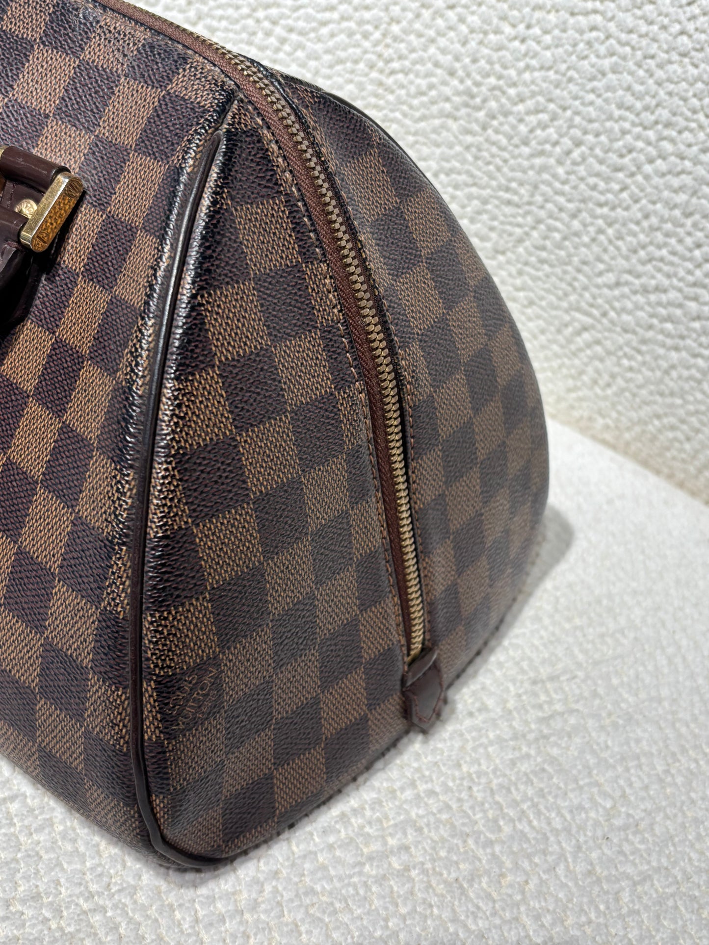 Louis Vuitton Ribera – Damier Ebene Logo Canvas