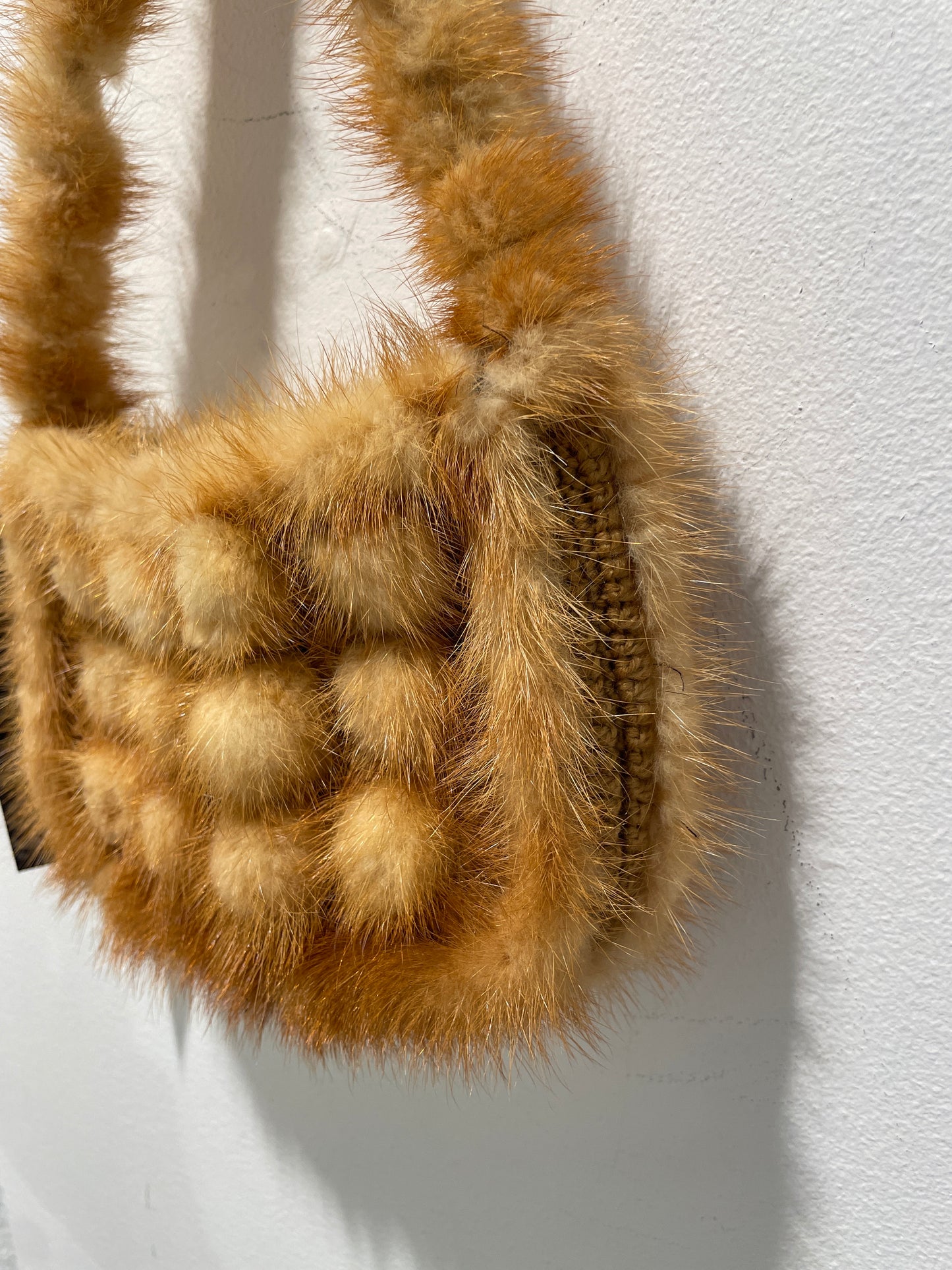 Bag of genuine mink