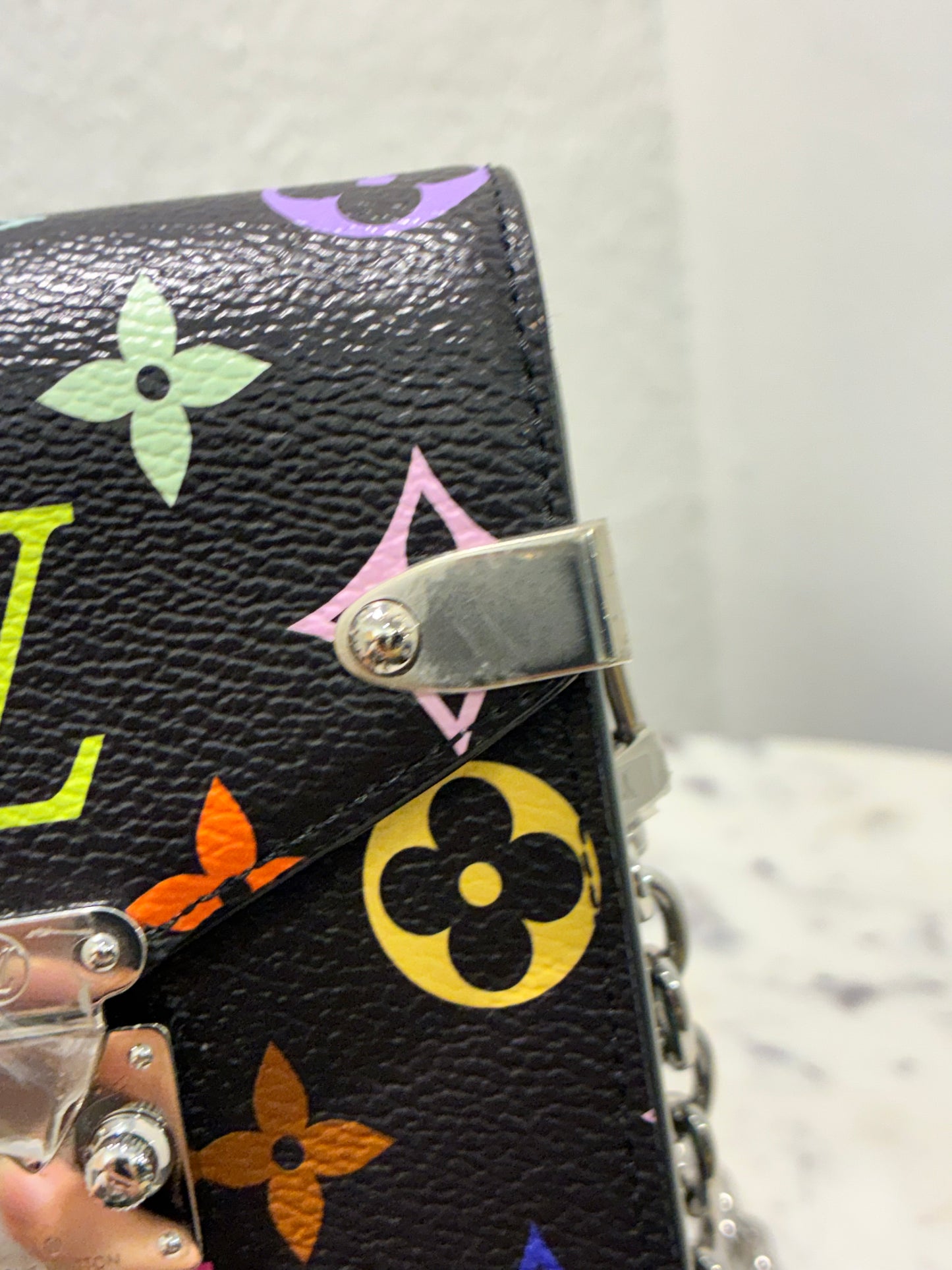 Louis Vuitton x Takashi Murakami Phone Pouch Métis - Full Set