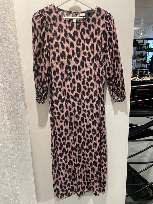 Free Quent - dress with leoprint - Size XS/S