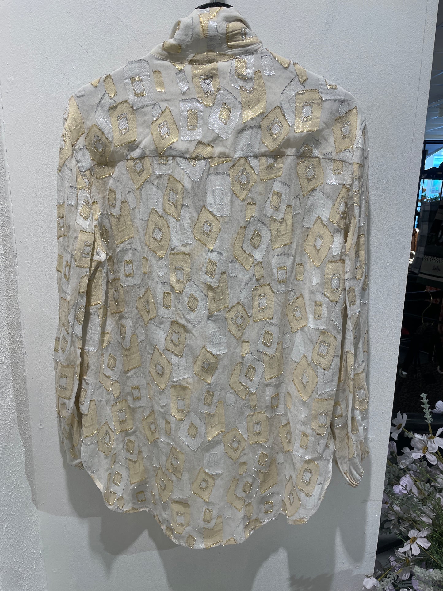 Heartmade - shirt ecru/gold - XS-M