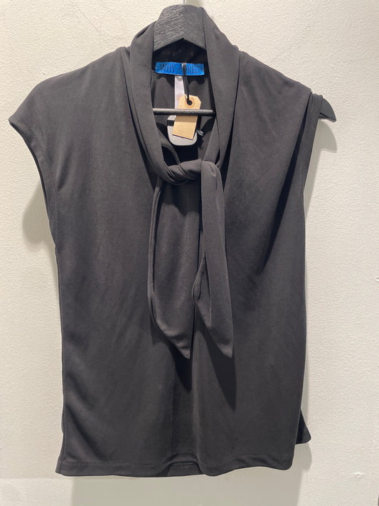 Why Red  - Top w. tie - XS/S