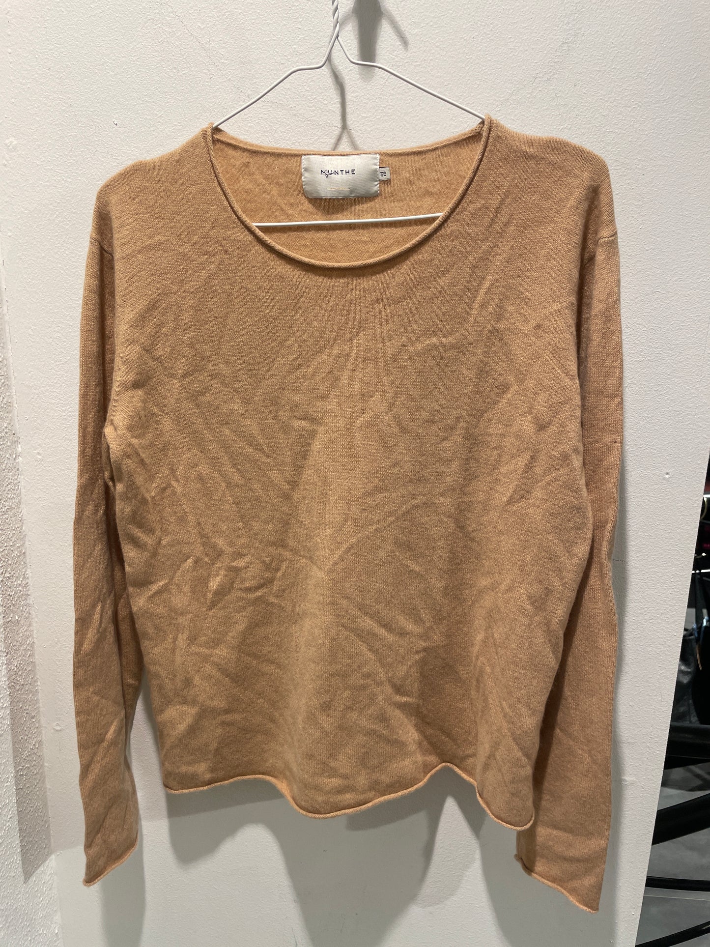Munthe - Pure cashmere knit - camel - EU38 - Medinas Wardrobe