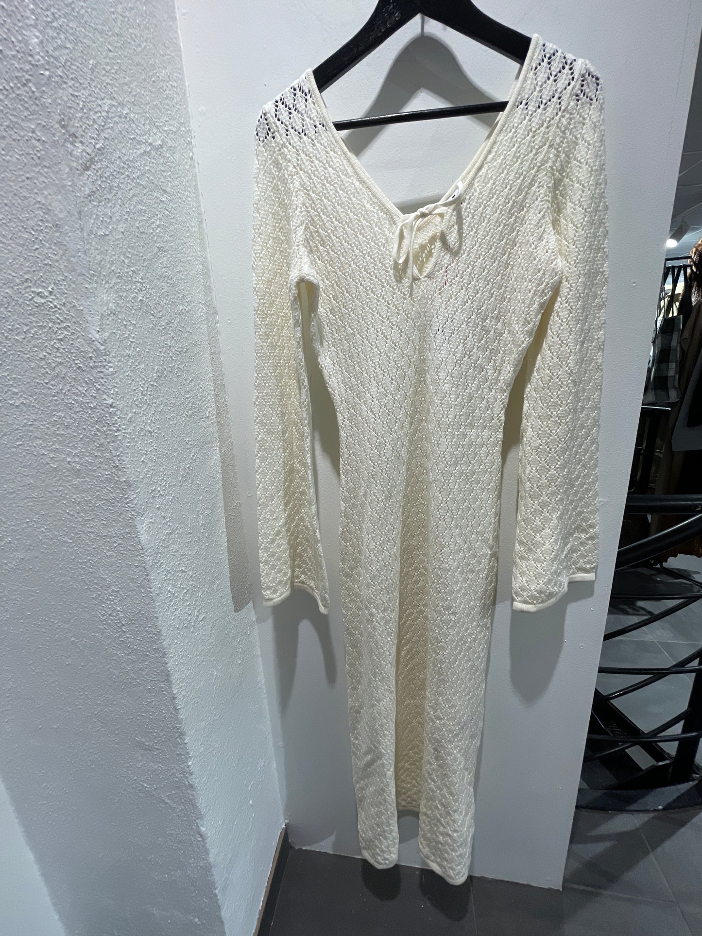 Cras - Cras x Red Cross - Knitted dress - Ecru - Medinas Wardrobe - S/M