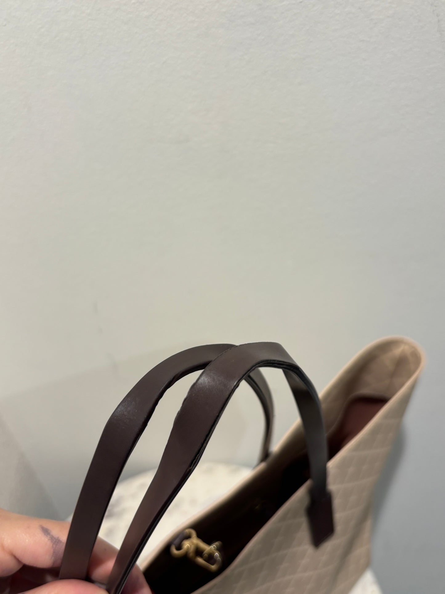 Malene Birger - Tote - Beige Monogram - Medinas Wardrobe