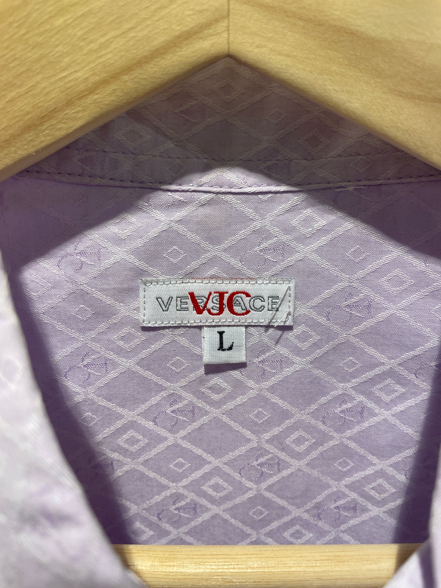 Unisex Versace shirt - soft purple - L