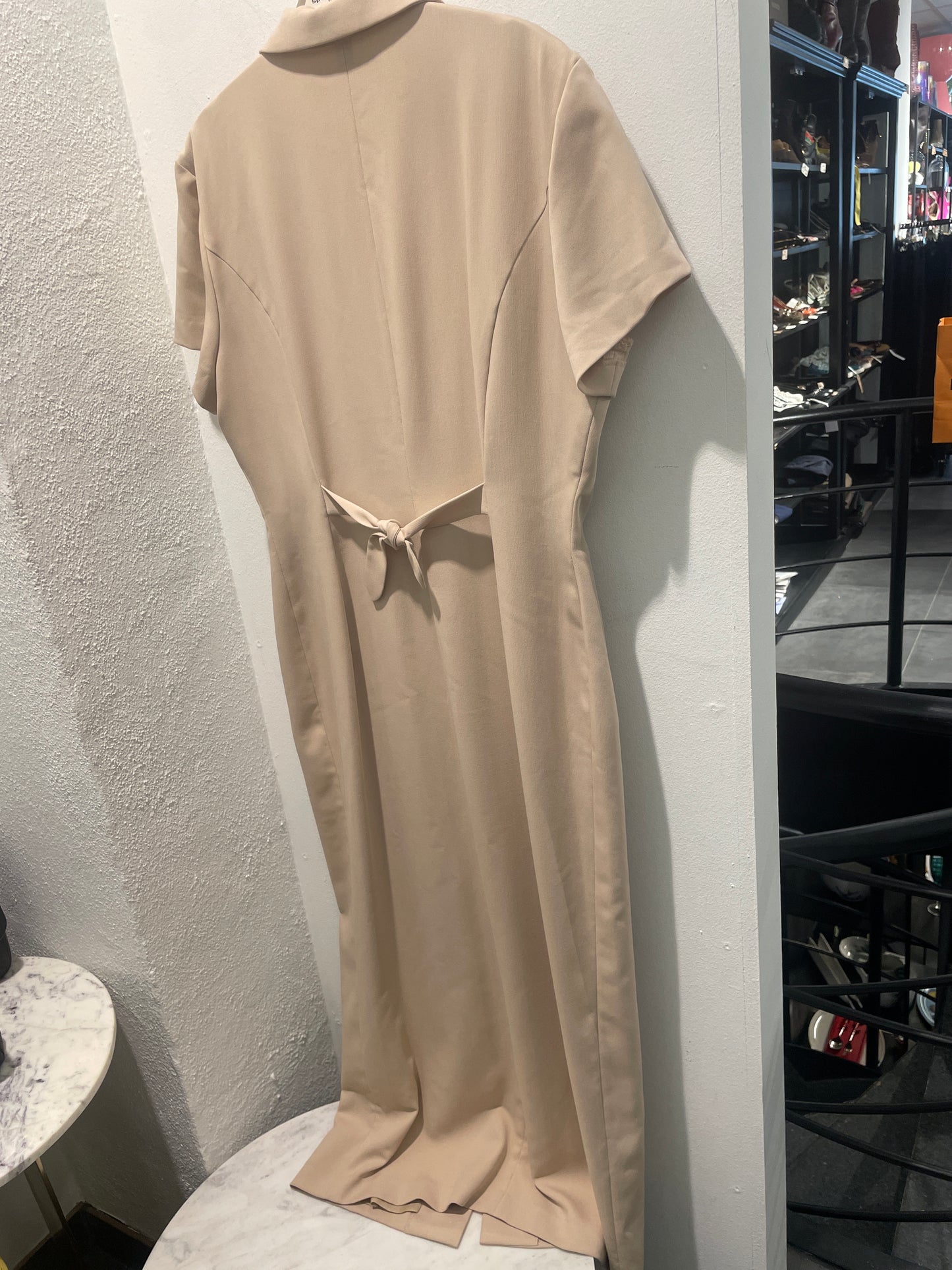InWear Long Shirt Dress - sand/beige - EU42
