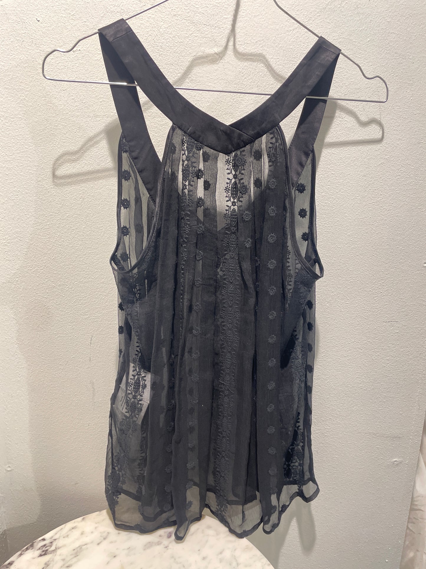 Baum & Pferdgarten - Black silk top - EU36