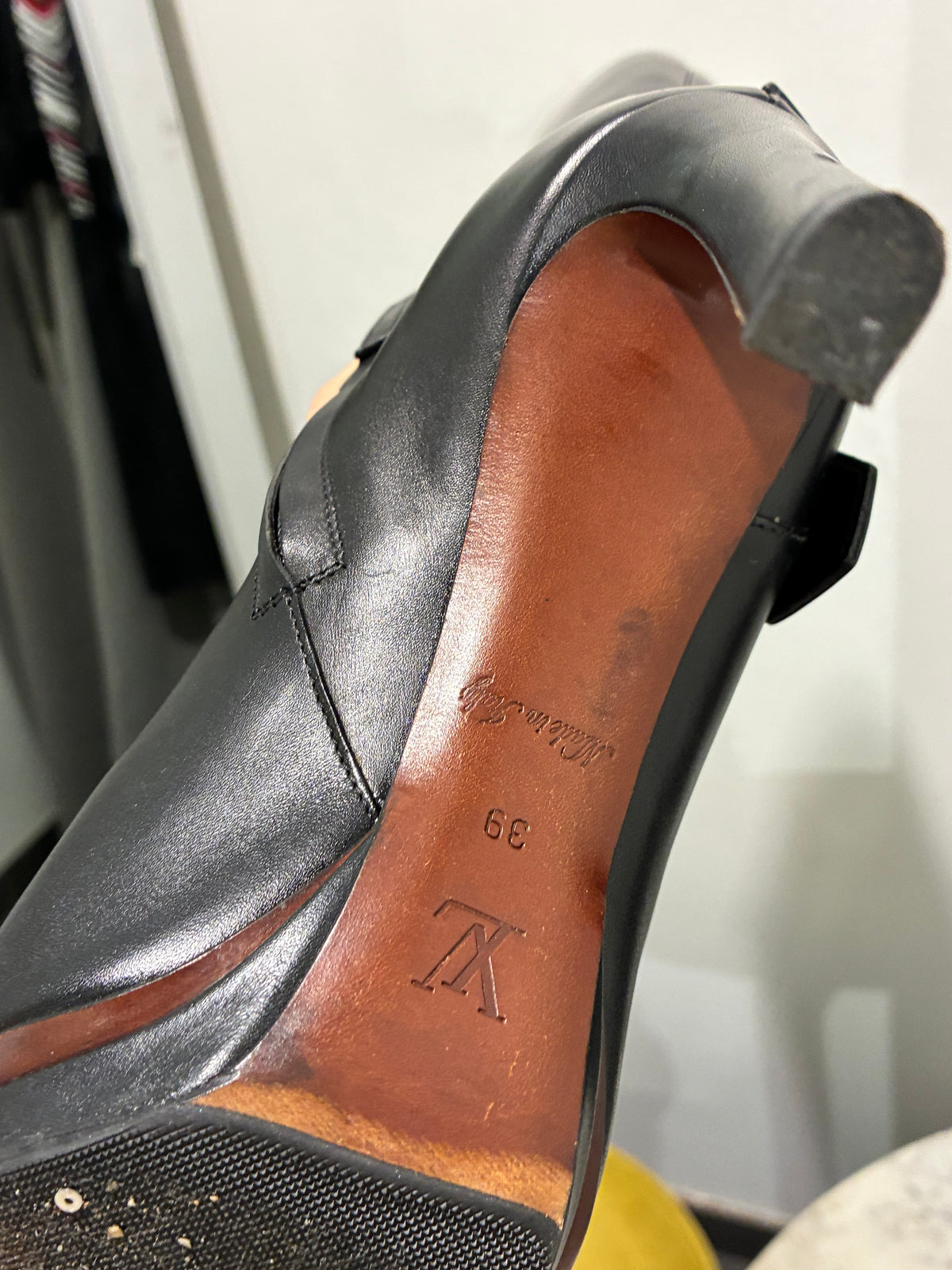 Louis Vuitton Knee-High Boots – Black Smooth Leather - EU 39