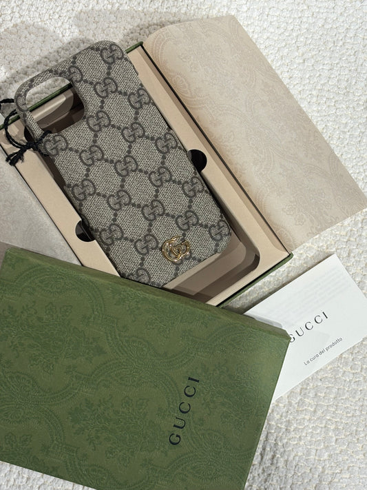 Gucci Cover - Monogram - iPhone 15