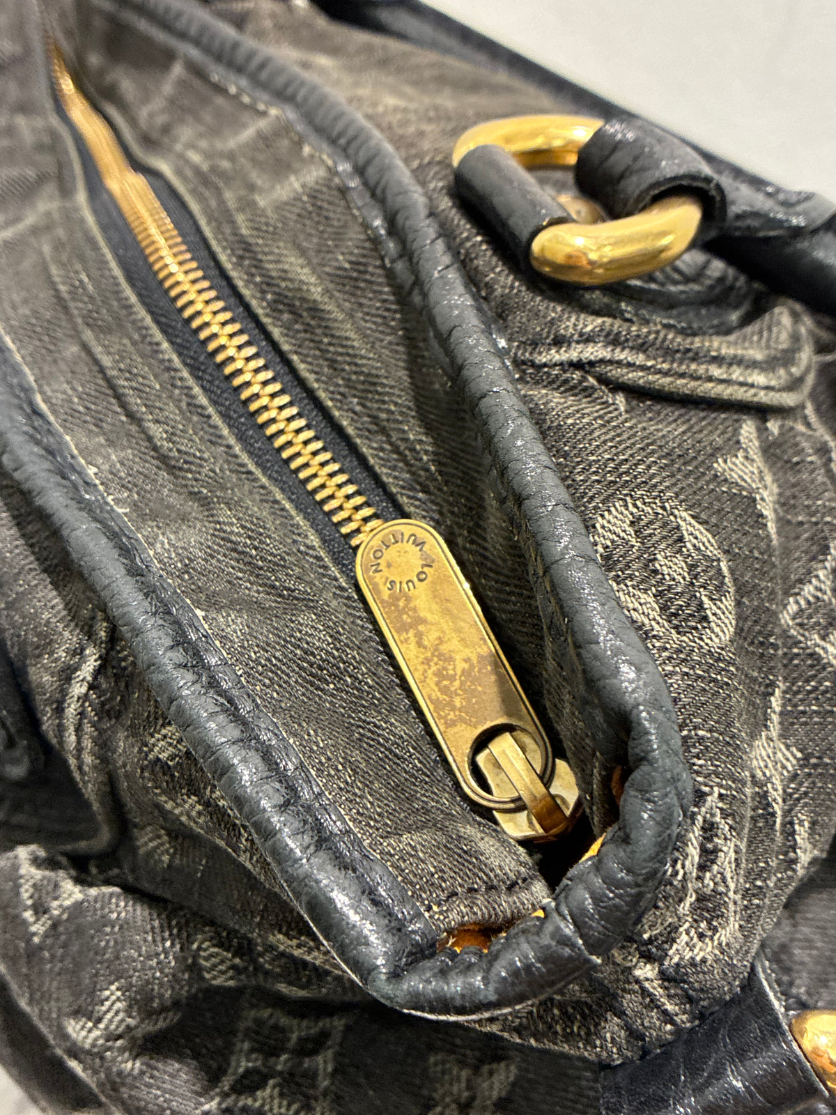 Louis Vuitton - Vintage Denim Neo Cabby Bag