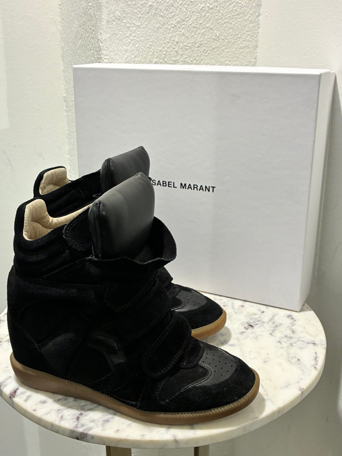 Isabel Marant Bekkett Sneaks - Suede & leather - EU 39
