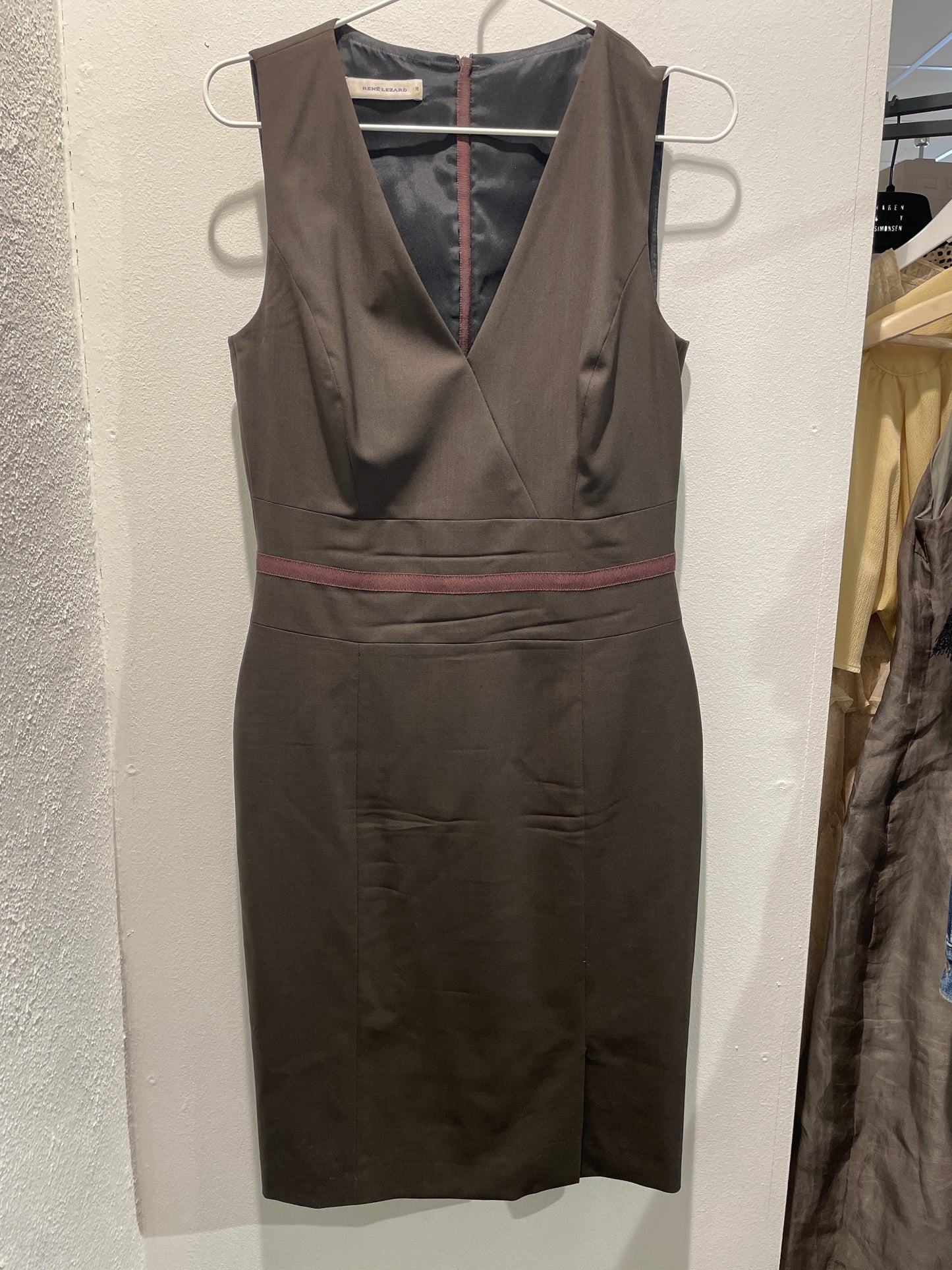 Rene Lezard Dress - Brown - EU36