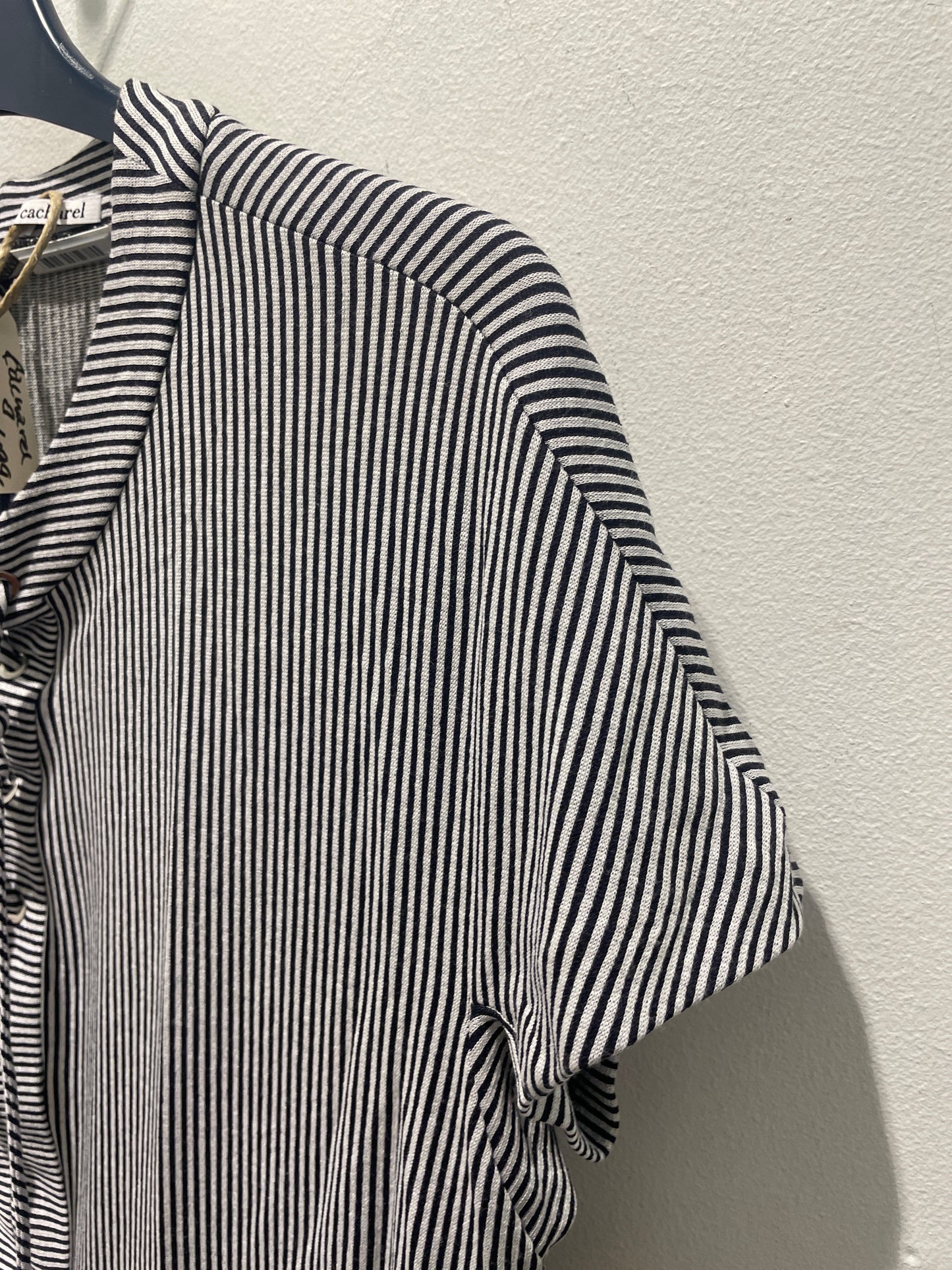 Cacharel Striped Mini Dress – Blue/White - EU38