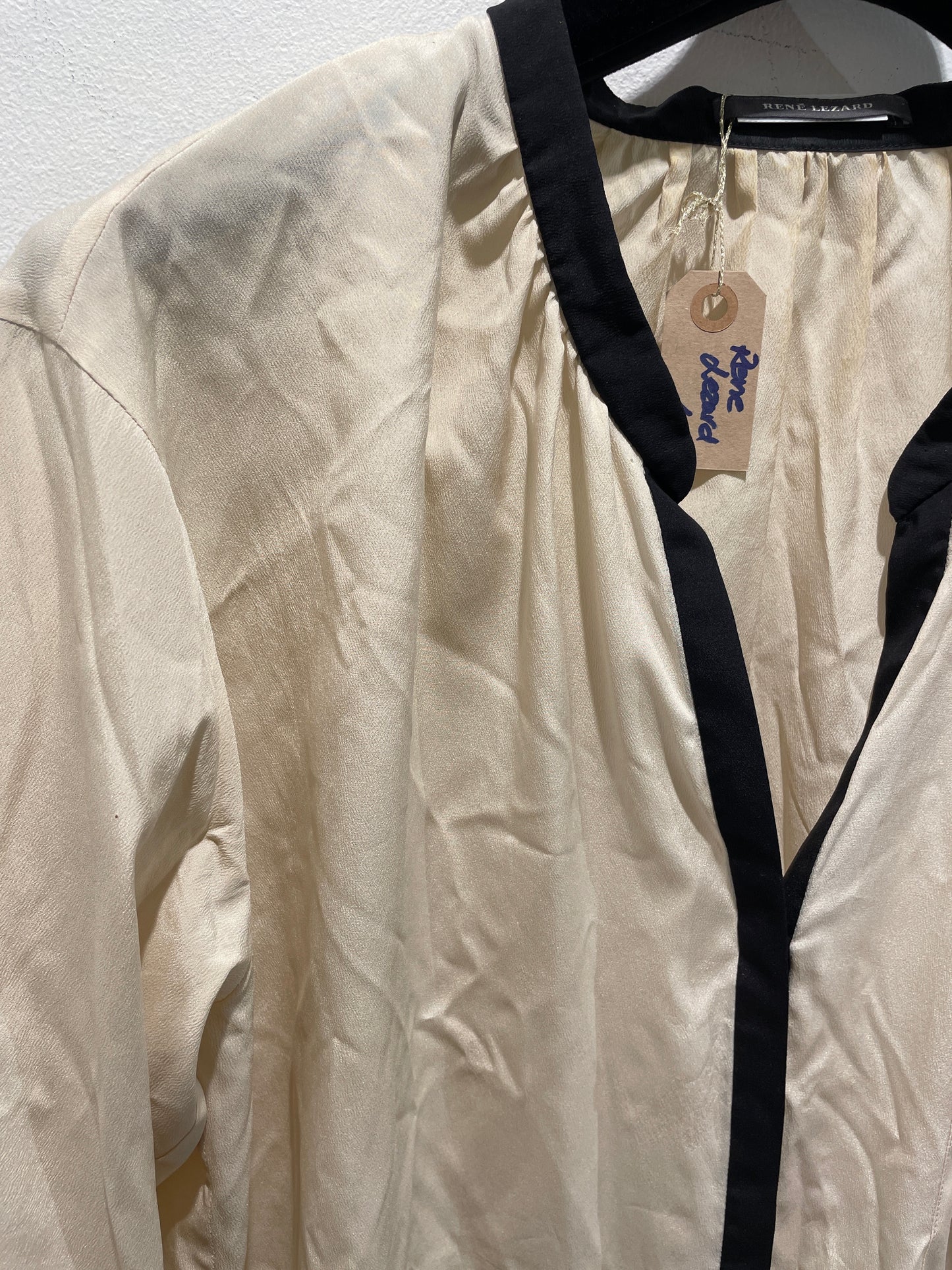 Rene Lezard - silk shirt - EU40/M