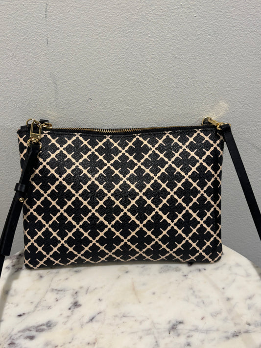 Malene Birger - Shoulder Bag  - Black Monogram - Medinas Wardrobe