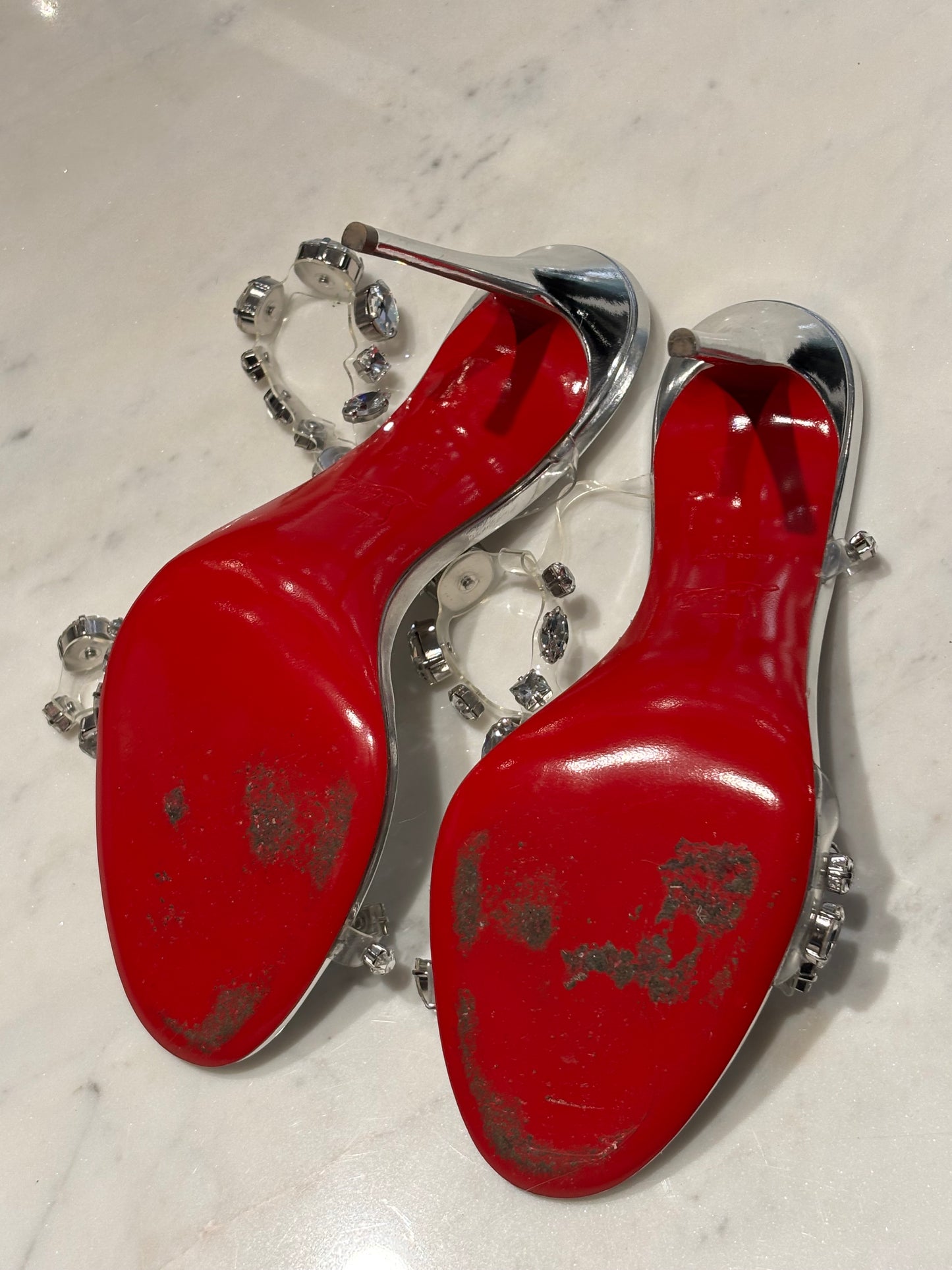 Christian Louboutin - Rosalie Jewel heels - 39,5 - Medinas Wardrobe