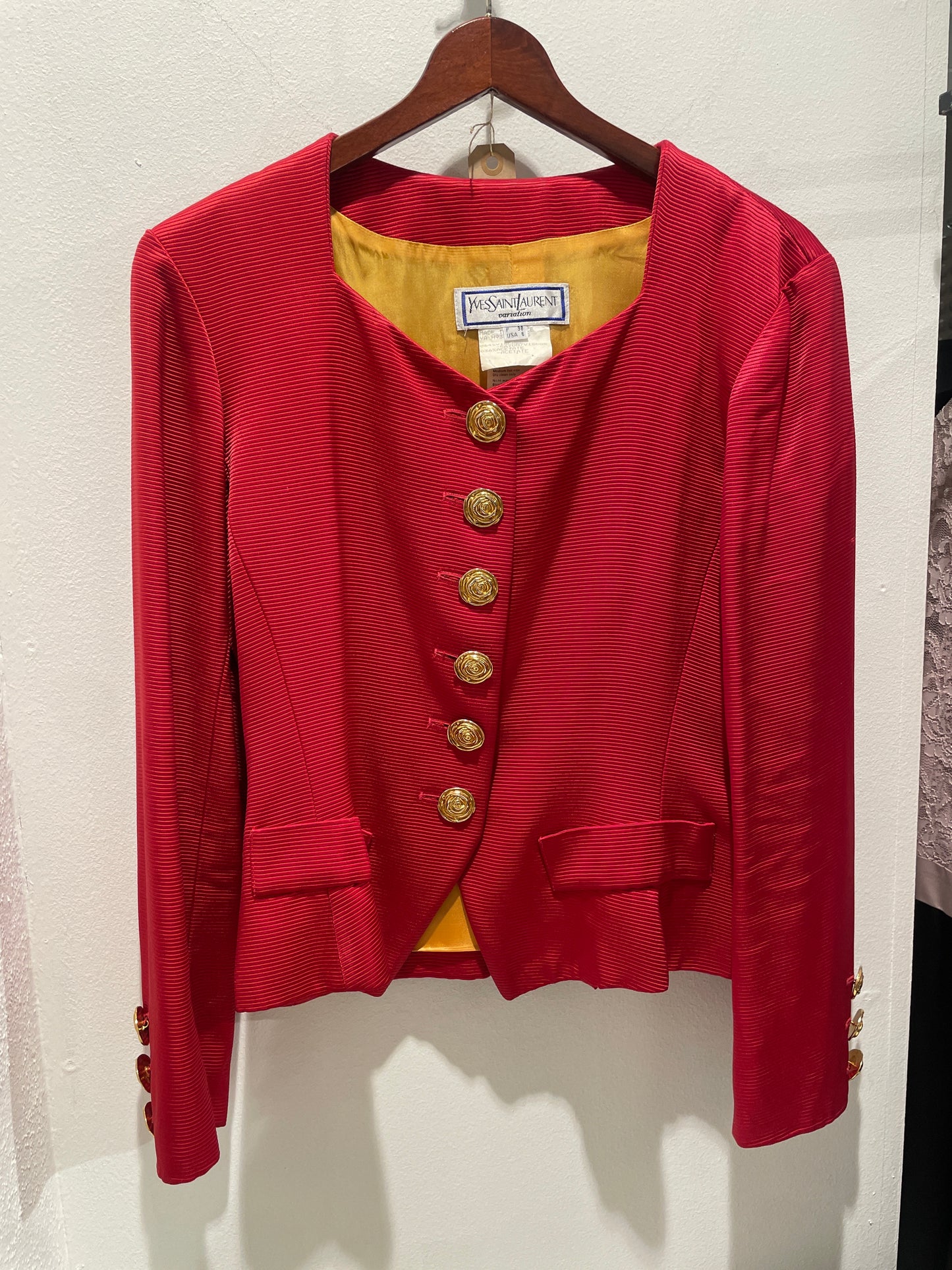Yves Saint Laurent vintage blazer - size S/M