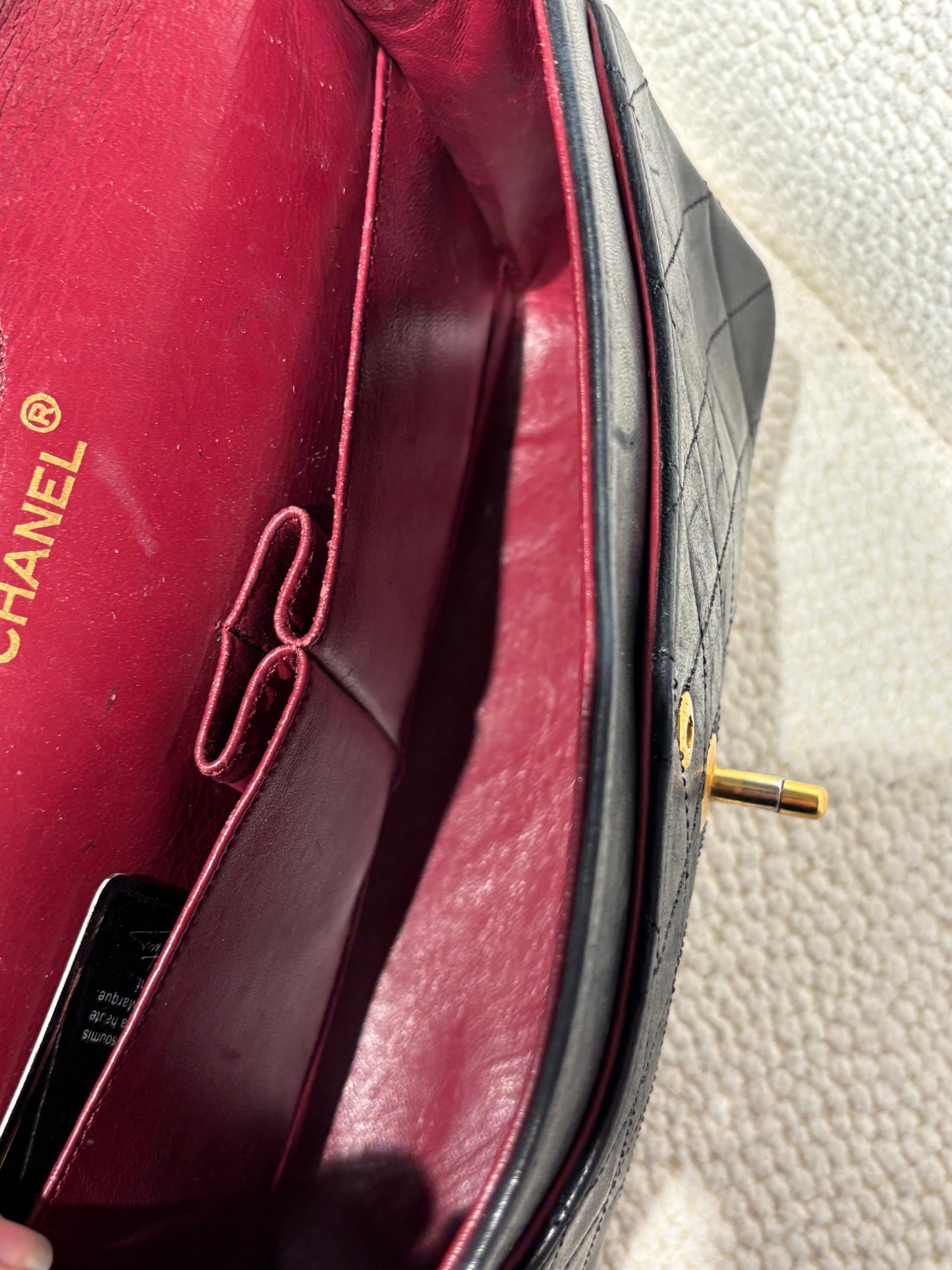 Vintage Chanel Classic Flap Bag - Medium - 24k Hardware