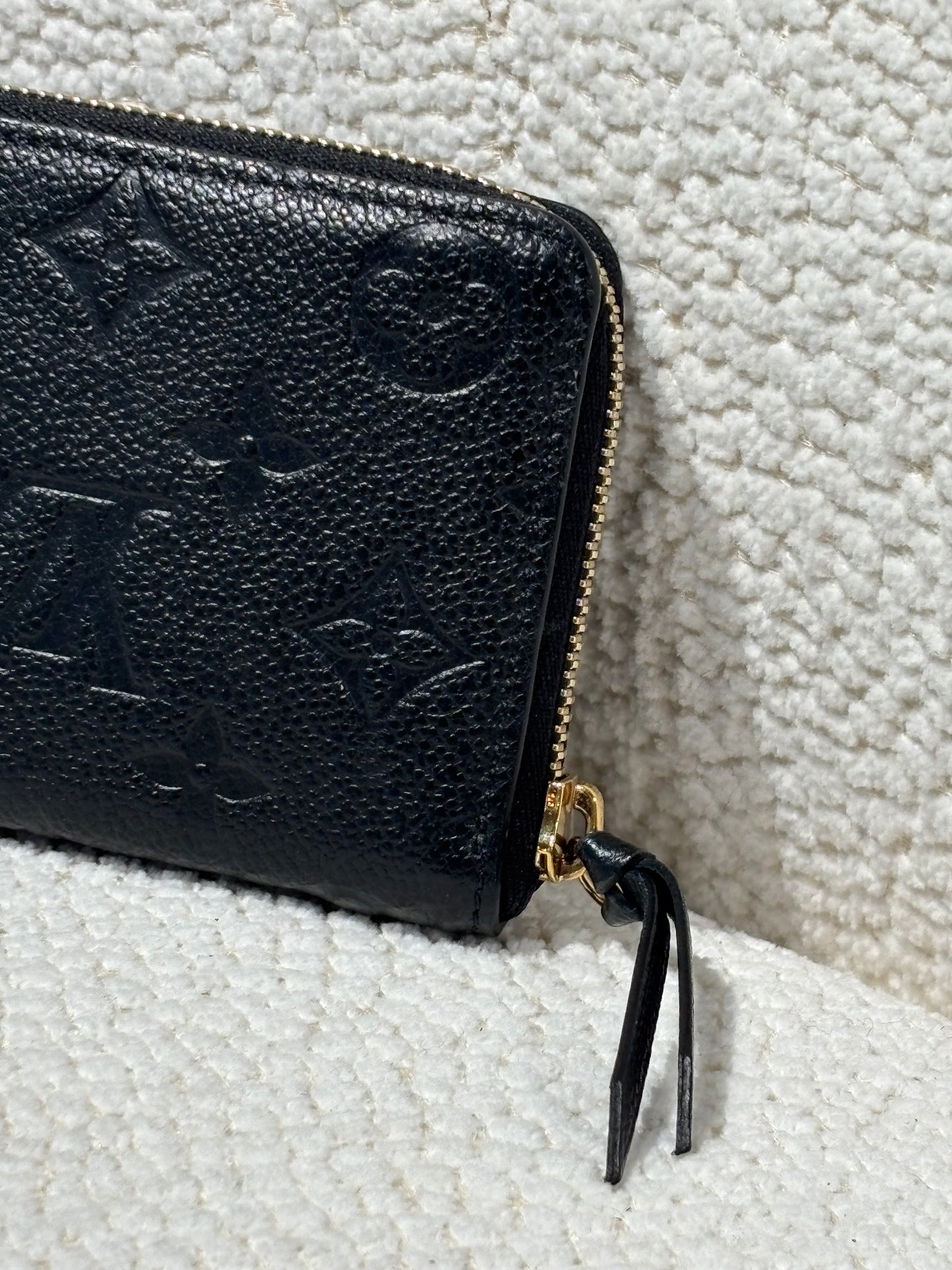 Louis Vuitton Wallet – Monogram Empreinte Leather in Black