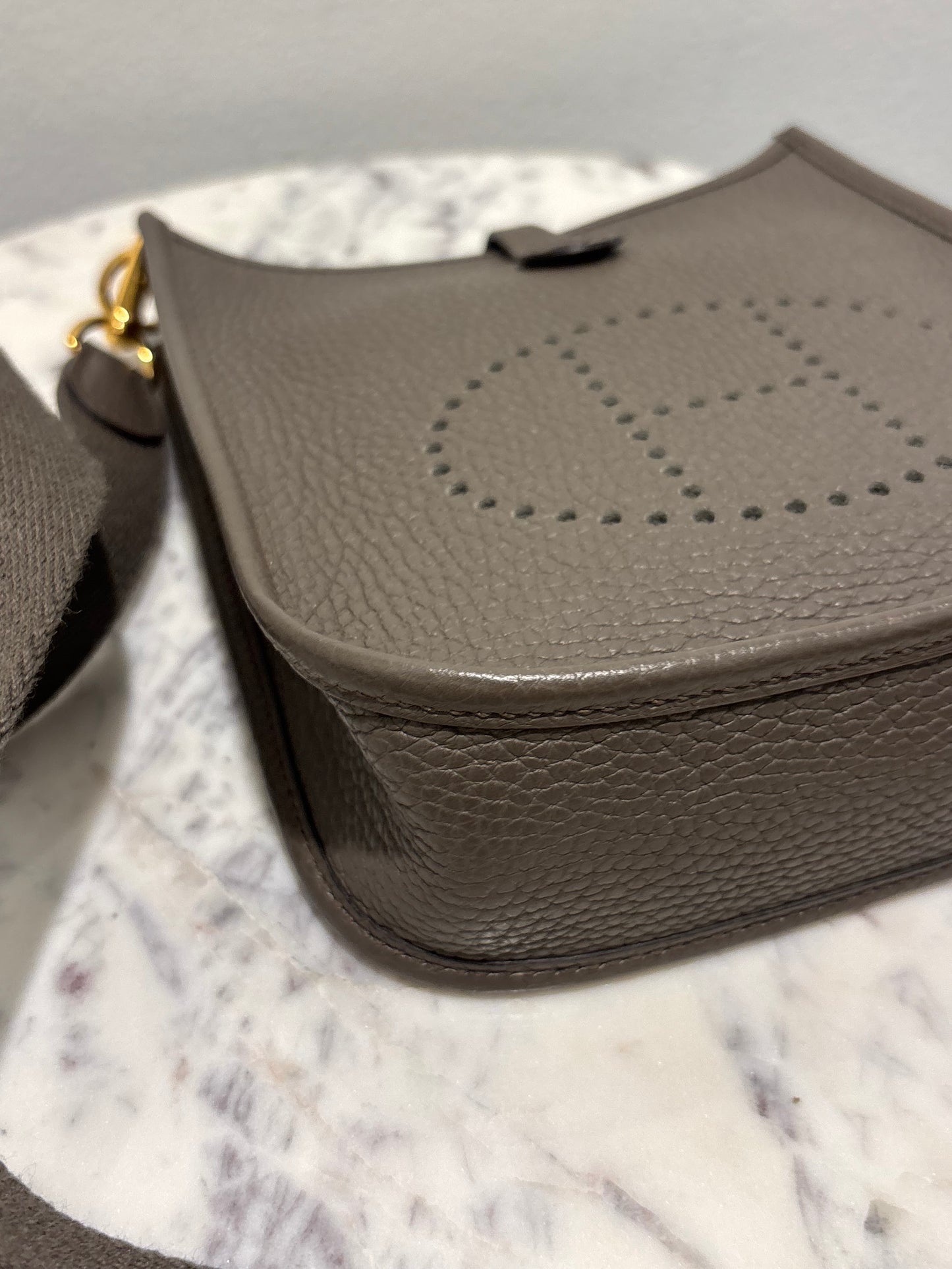 Hermés Evelyn Mini 16 - Etoupe - Brand New Full Set