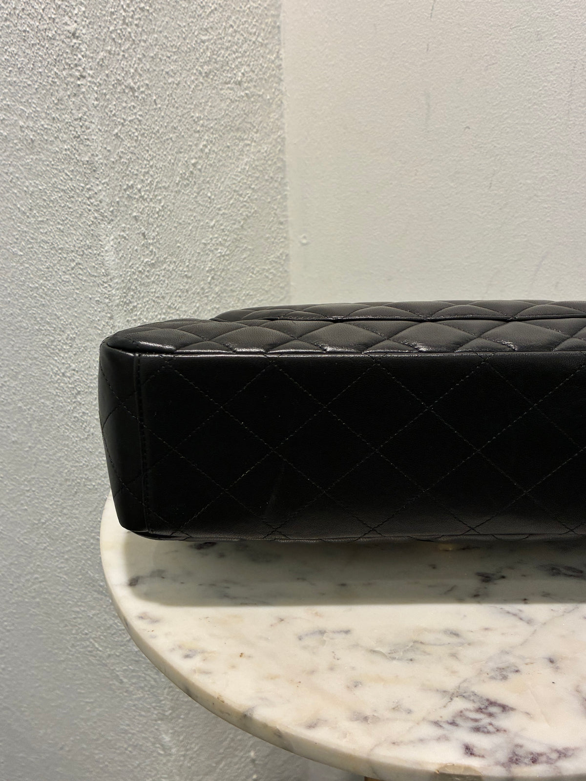 Chanel Jumbo Classic Single Flap – Black Lambskin & Gold Hardware