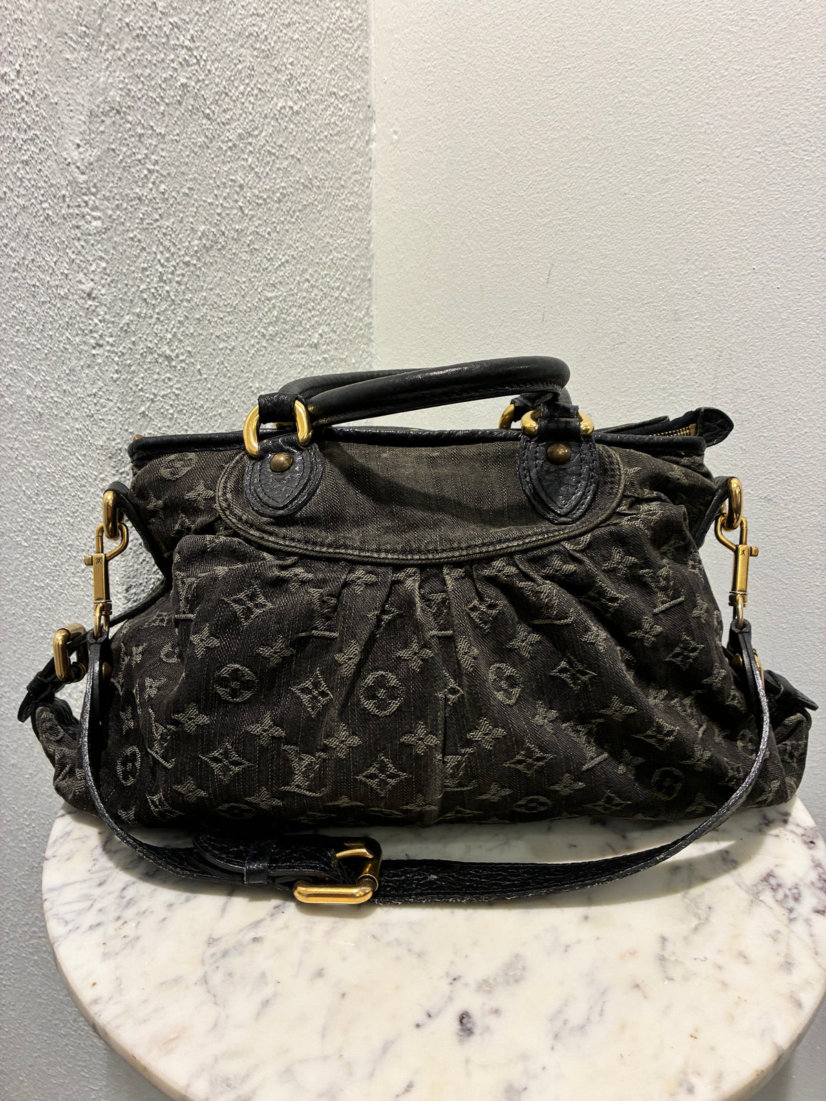 Louis Vuitton - Vintage Denim Neo Cabby Bag