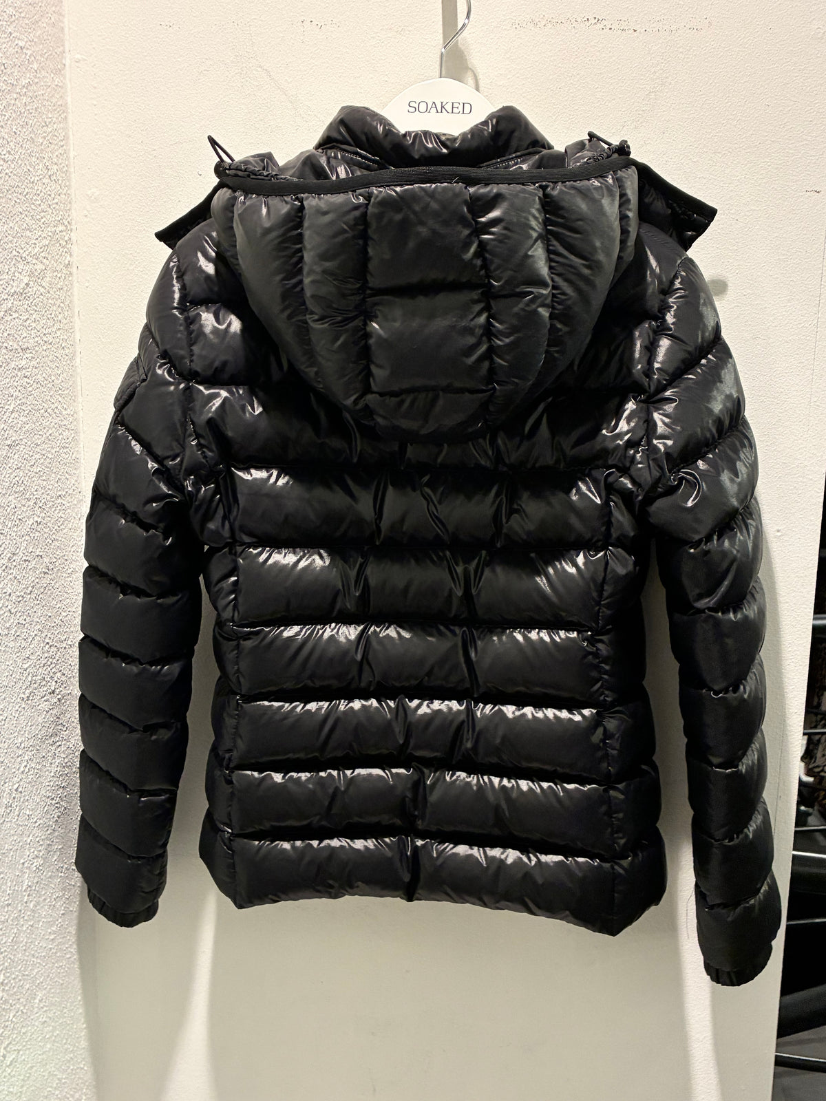 Moncler Jacket - Black with Logo - Size XS