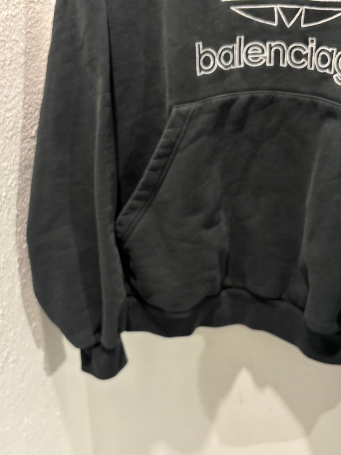Balenciaga - Logo Sweatshirt - Balenciaga x Adidas - Medinas Wardrobe - Size S-L