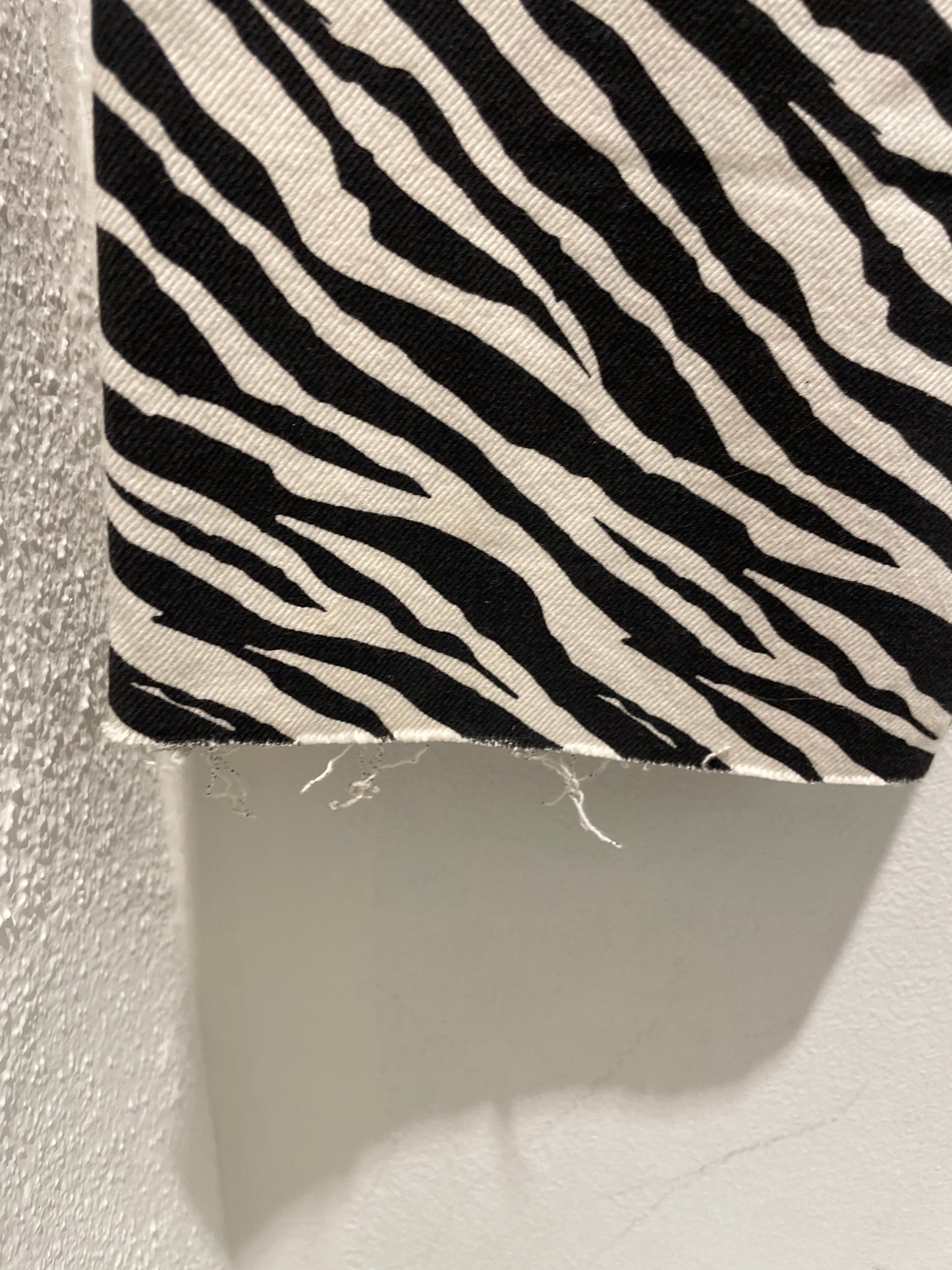 Notes du Nord Zebra Print Denim Jeans - S /M - Medinas Wardrobe