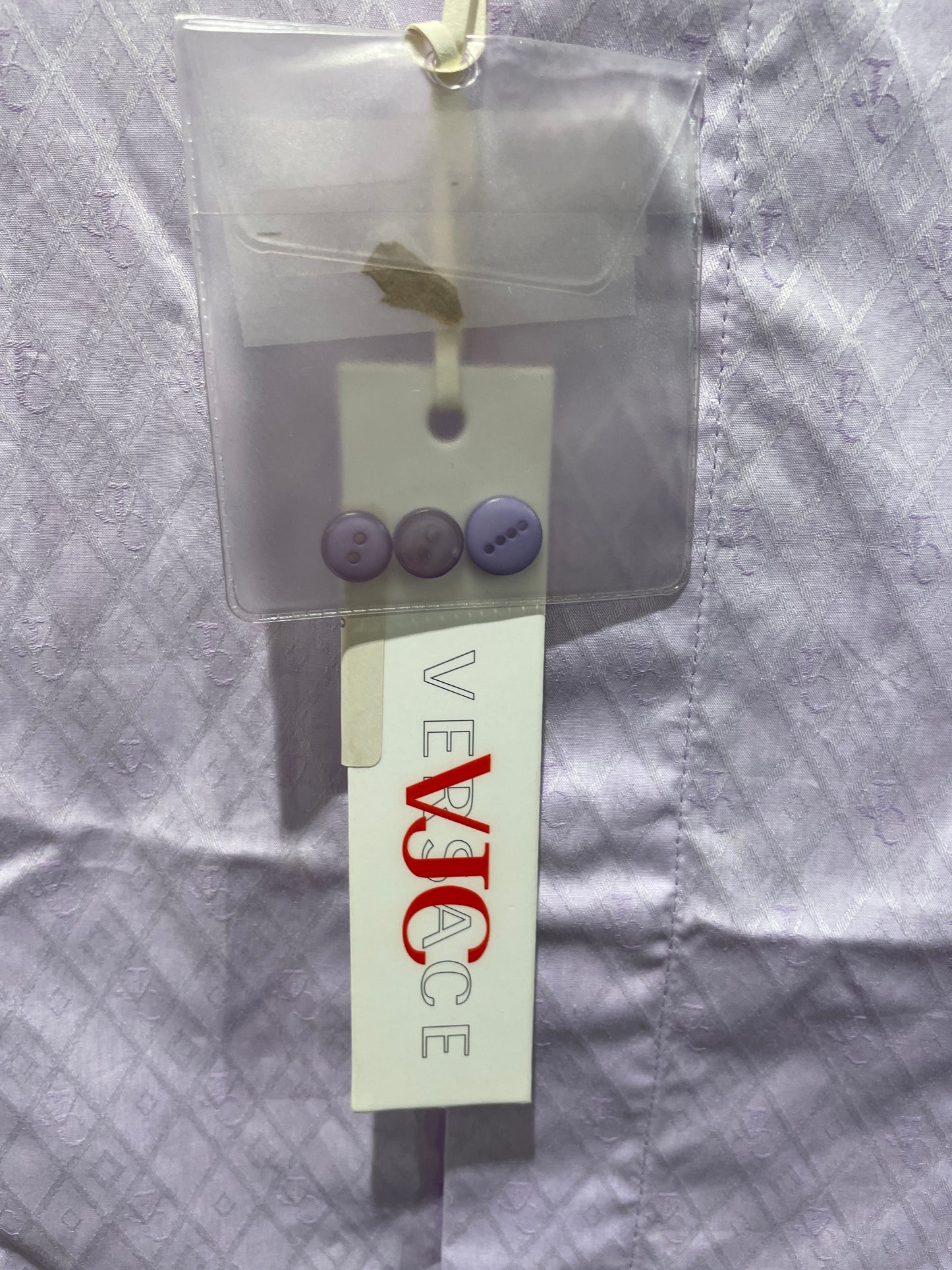 Unisex Versace shirt - soft purple - L