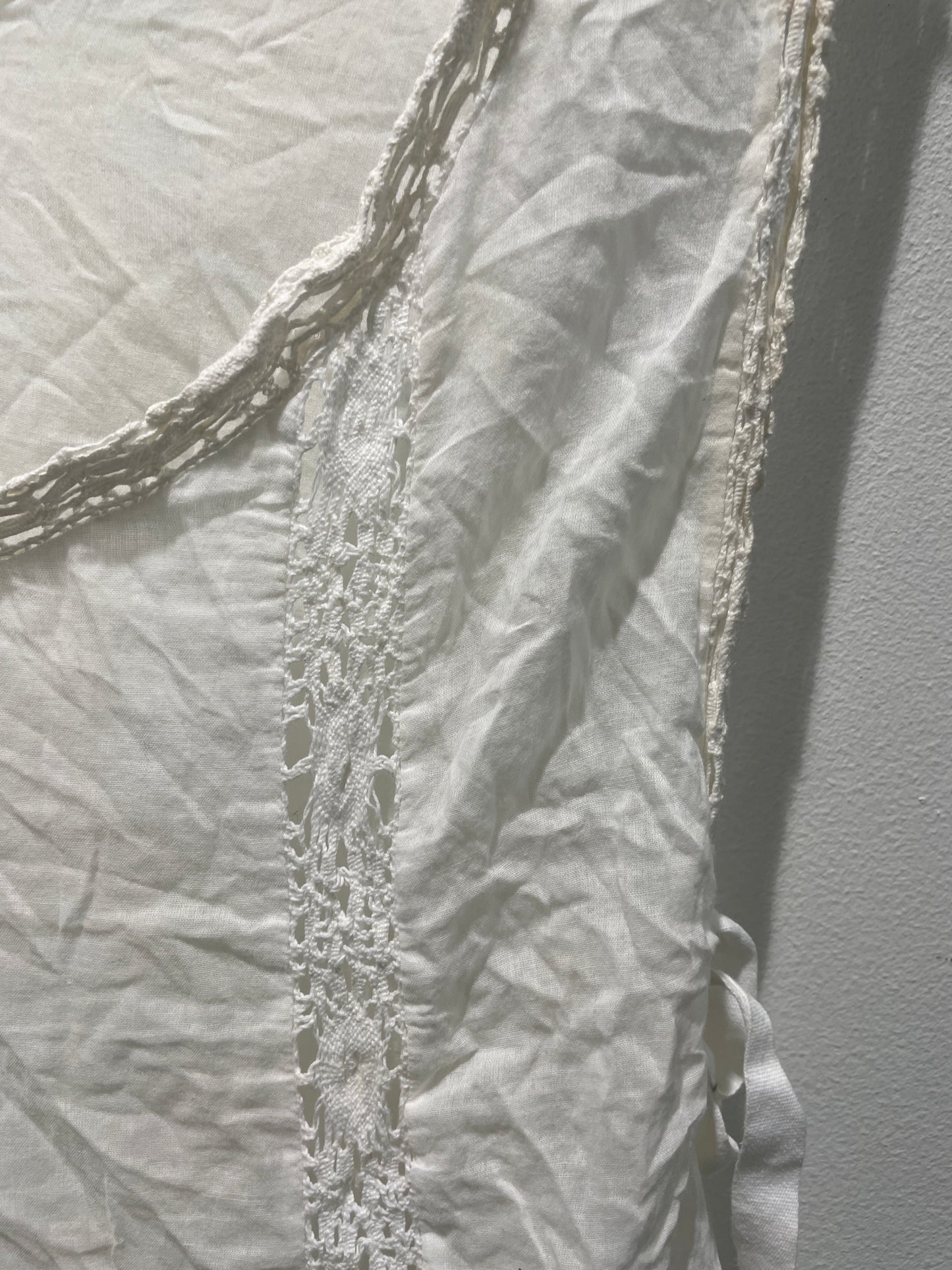 Isabel Marant Etoile - White dress w. laces - XS Oversized - Medinas Wardrobe
