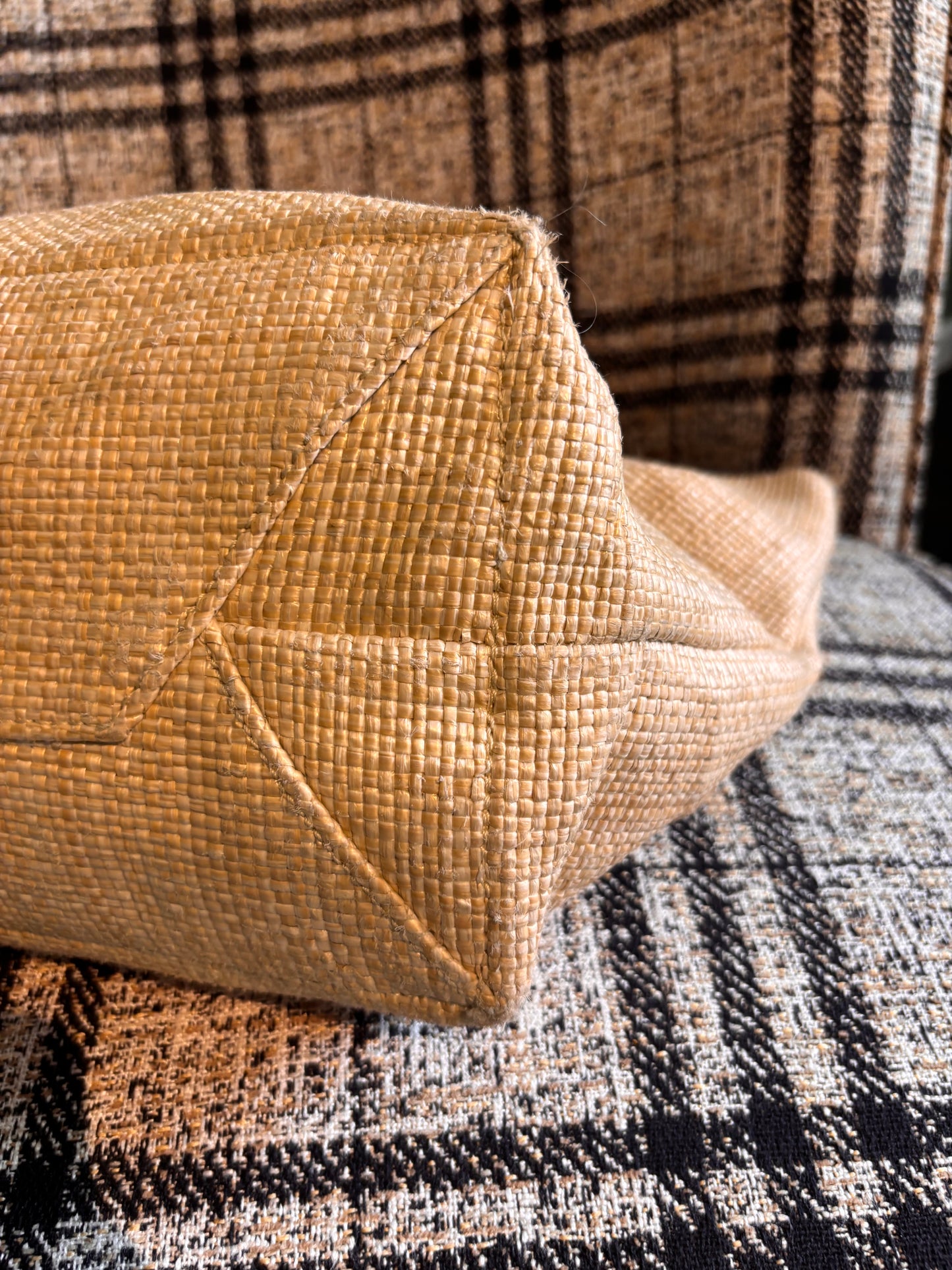 Prada Raffia Milano Net