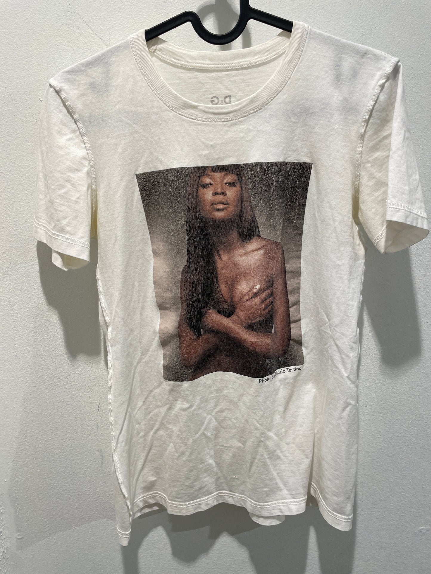 Dolce & Gabbana tee - Naomi Campbell - XS/S