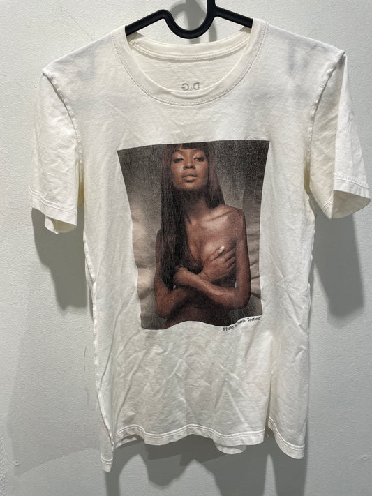 Dolce & Gabbana tee - Naomi Campbell - XS/S