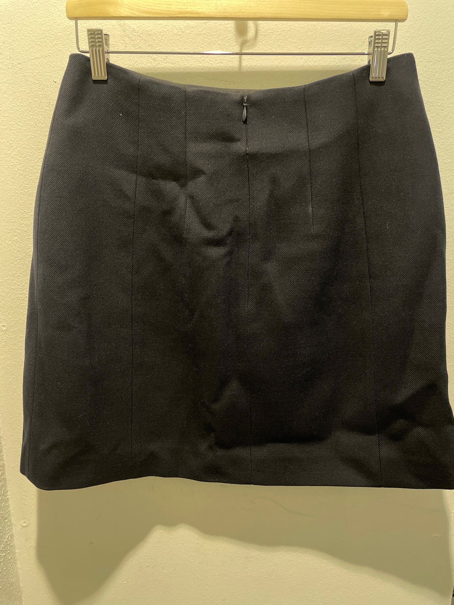 Herskind Tailored Wool Skirt – Size EU 40 / Navy