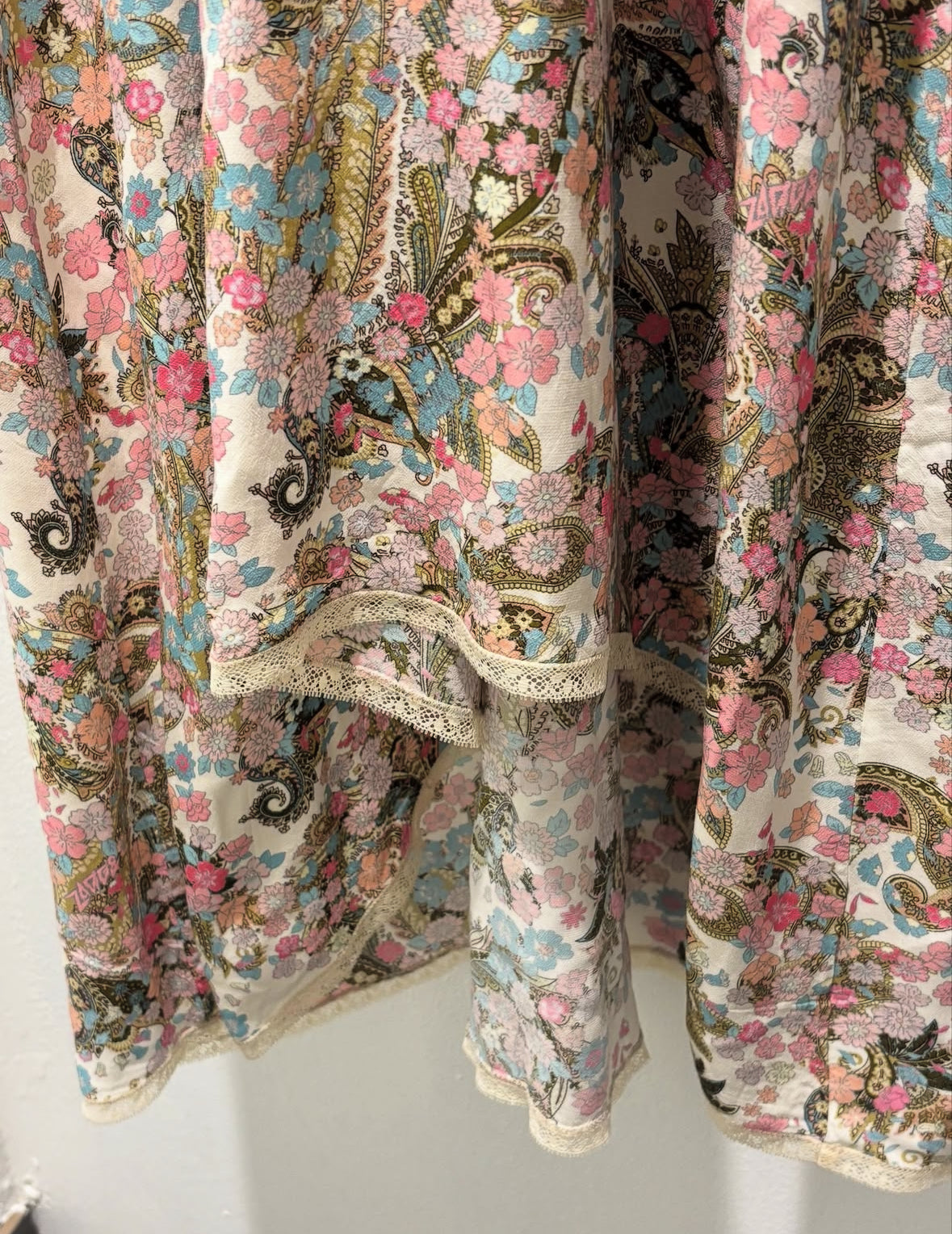 Zadig & Voltaire Dress - Floral & Lace - Size Medium